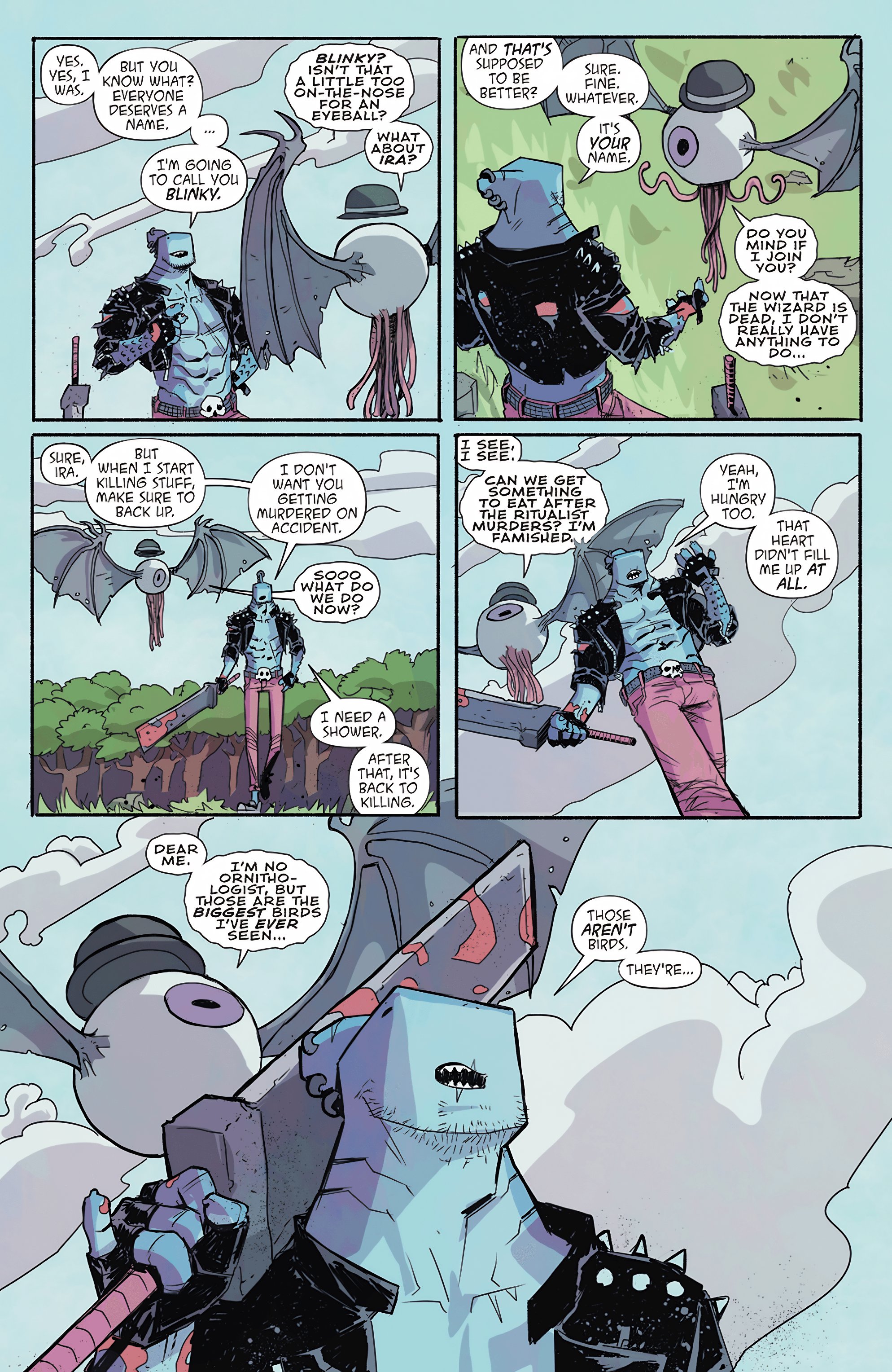 Read online Metalshark Bro: What the Fin? comic -  Issue # TPB - 31