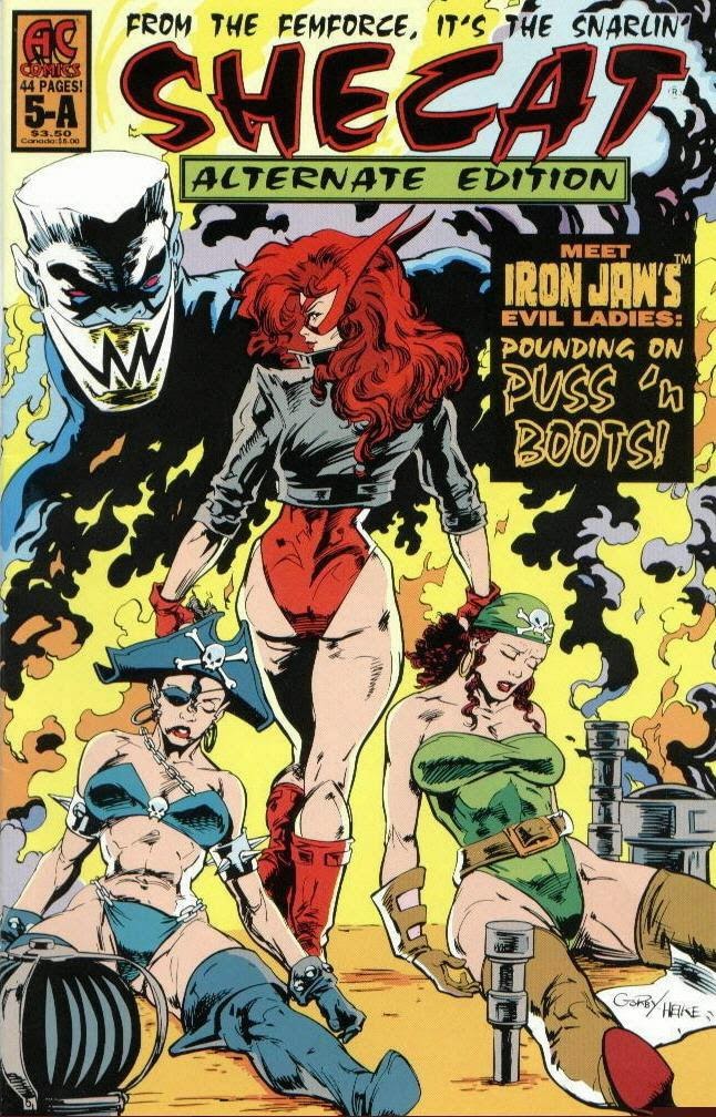 Read online She-Cat comic -  Issue #5A - 1