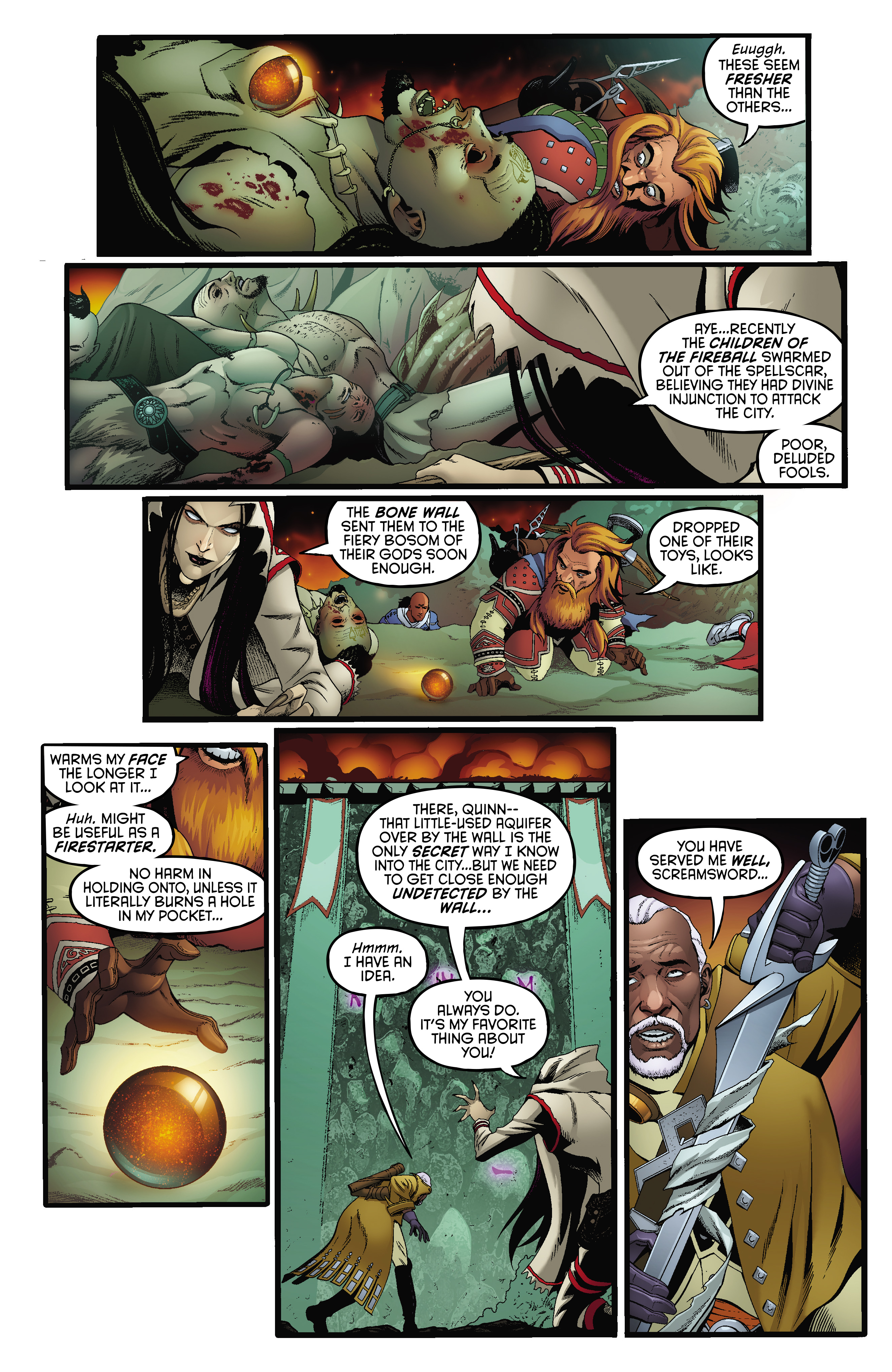 Read online Pathfinder: Wake the Dead comic -  Issue #4 - 7