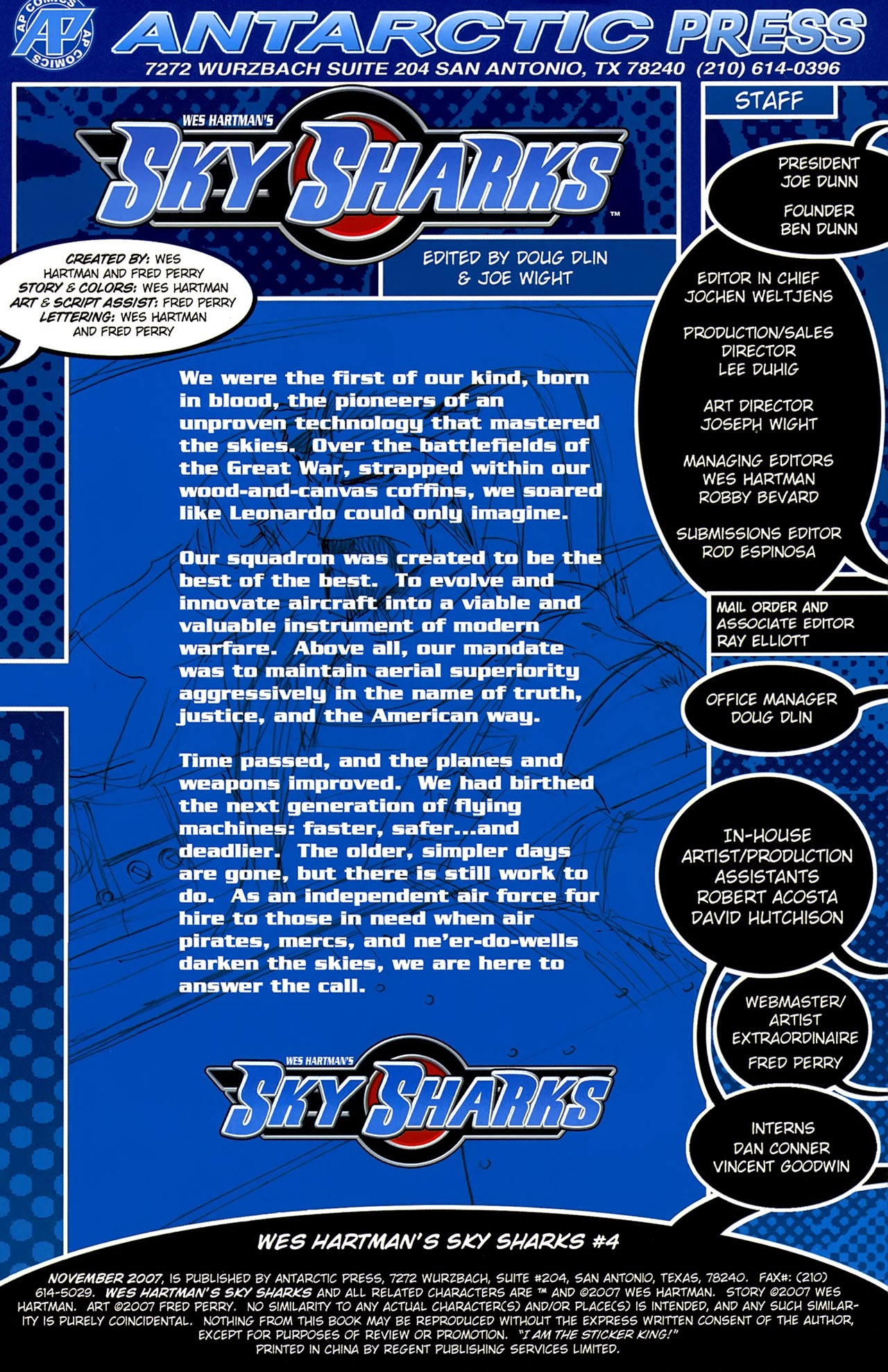 Read online Sky Sharks comic -  Issue #4 - 2