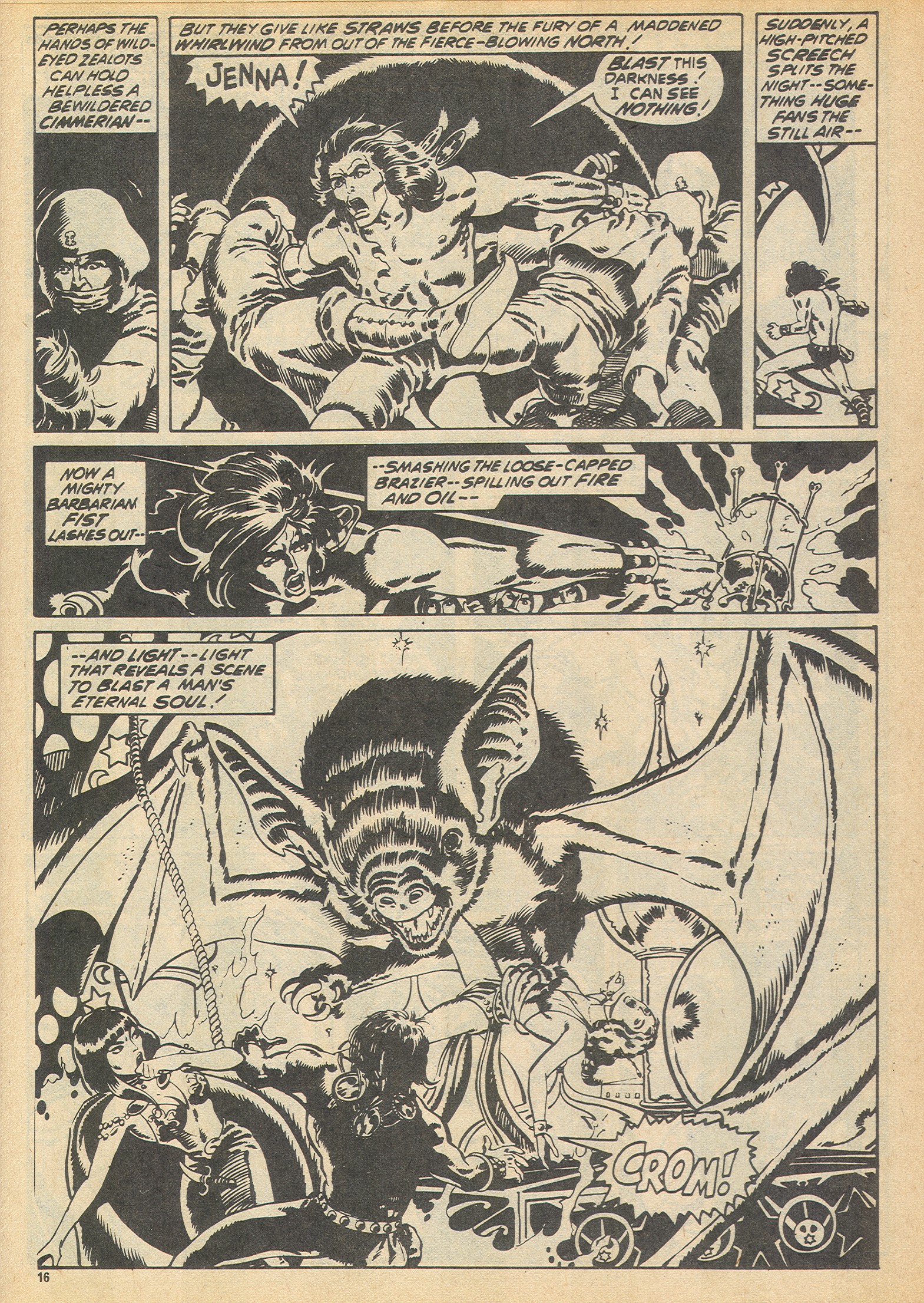 Read online The Savage Sword of Conan (1975) comic -  Issue #6 - 16