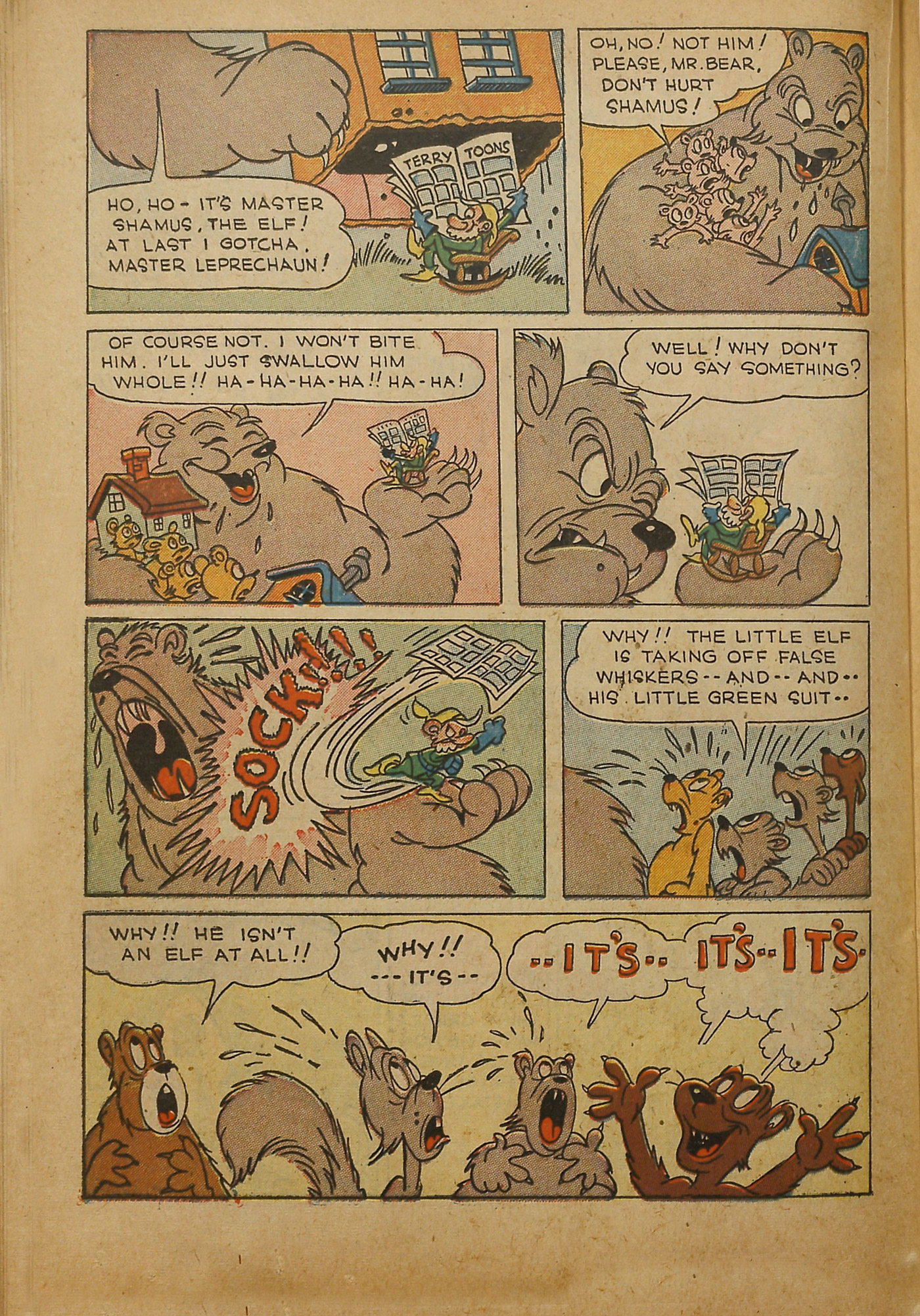 Read online Paul Terry's Mighty Mouse Comics comic -  Issue #40 - 54