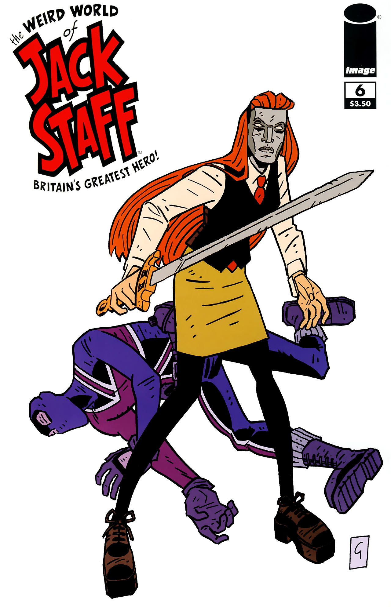 Read online Weird World of Jack Staff comic -  Issue #6 - 1