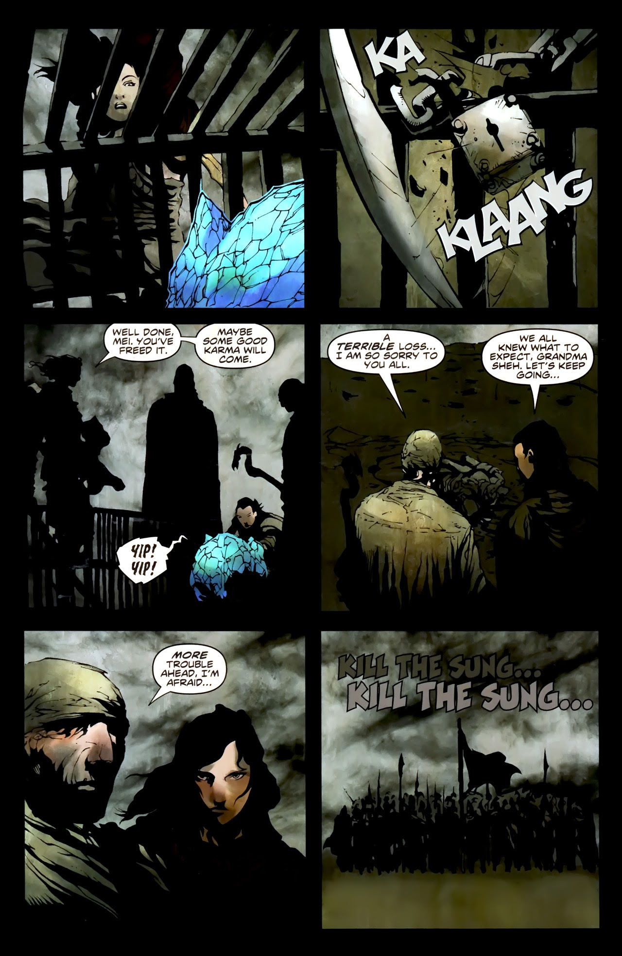 Read online Widow Warriors comic -  Issue #3 - 22