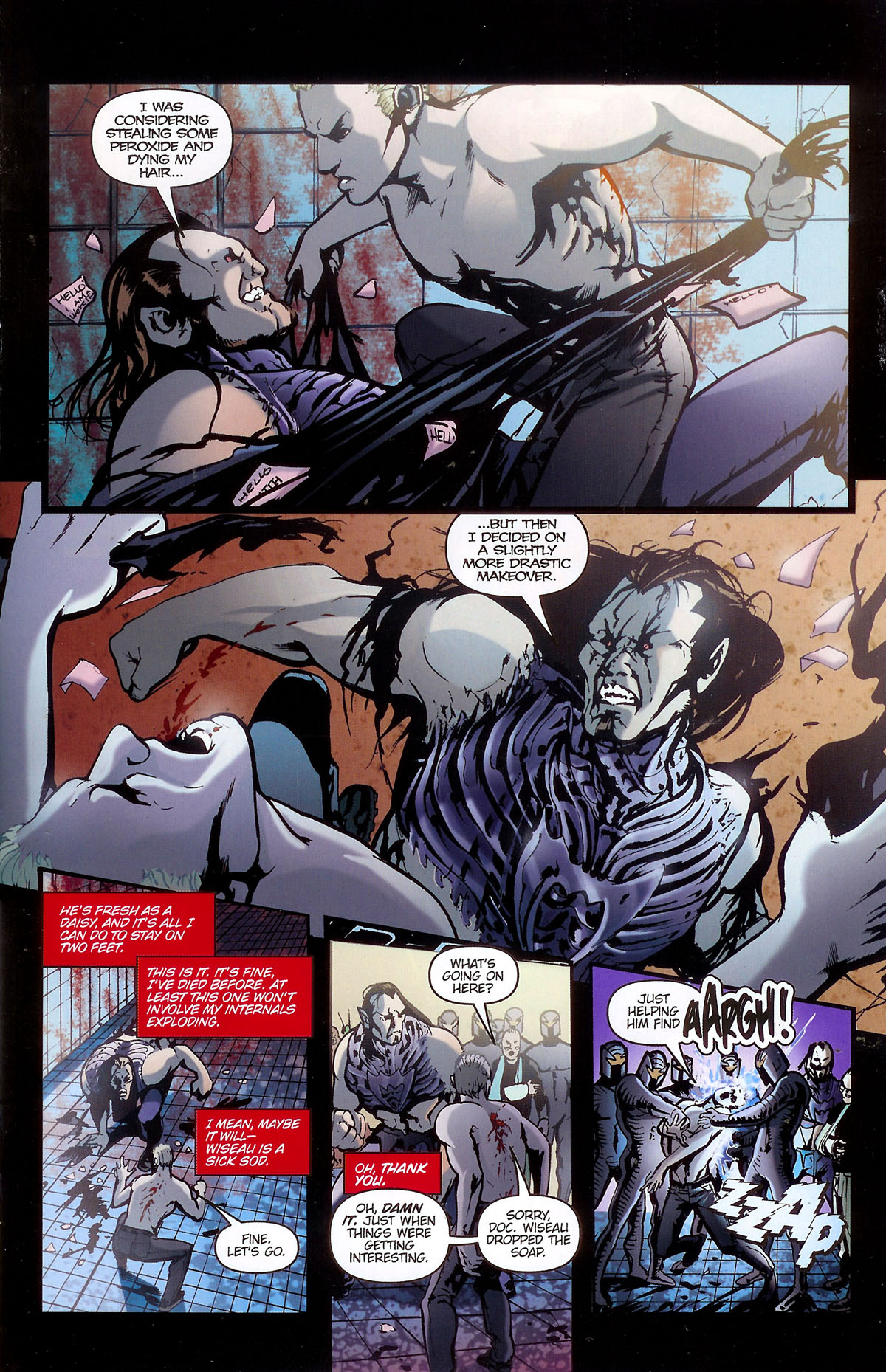 Read online Spike: Asylum comic -  Issue #3 - 15
