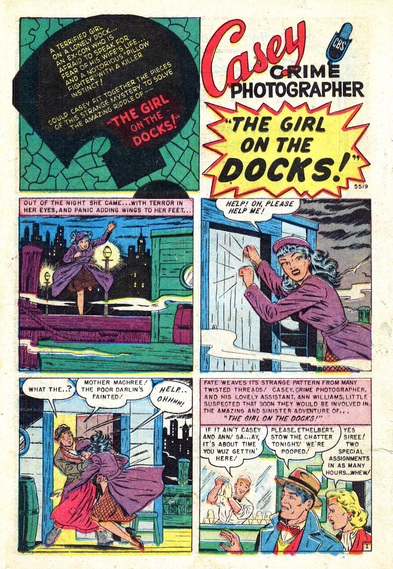 Read online Casey Crime Photographer comic -  Issue #1 - 18