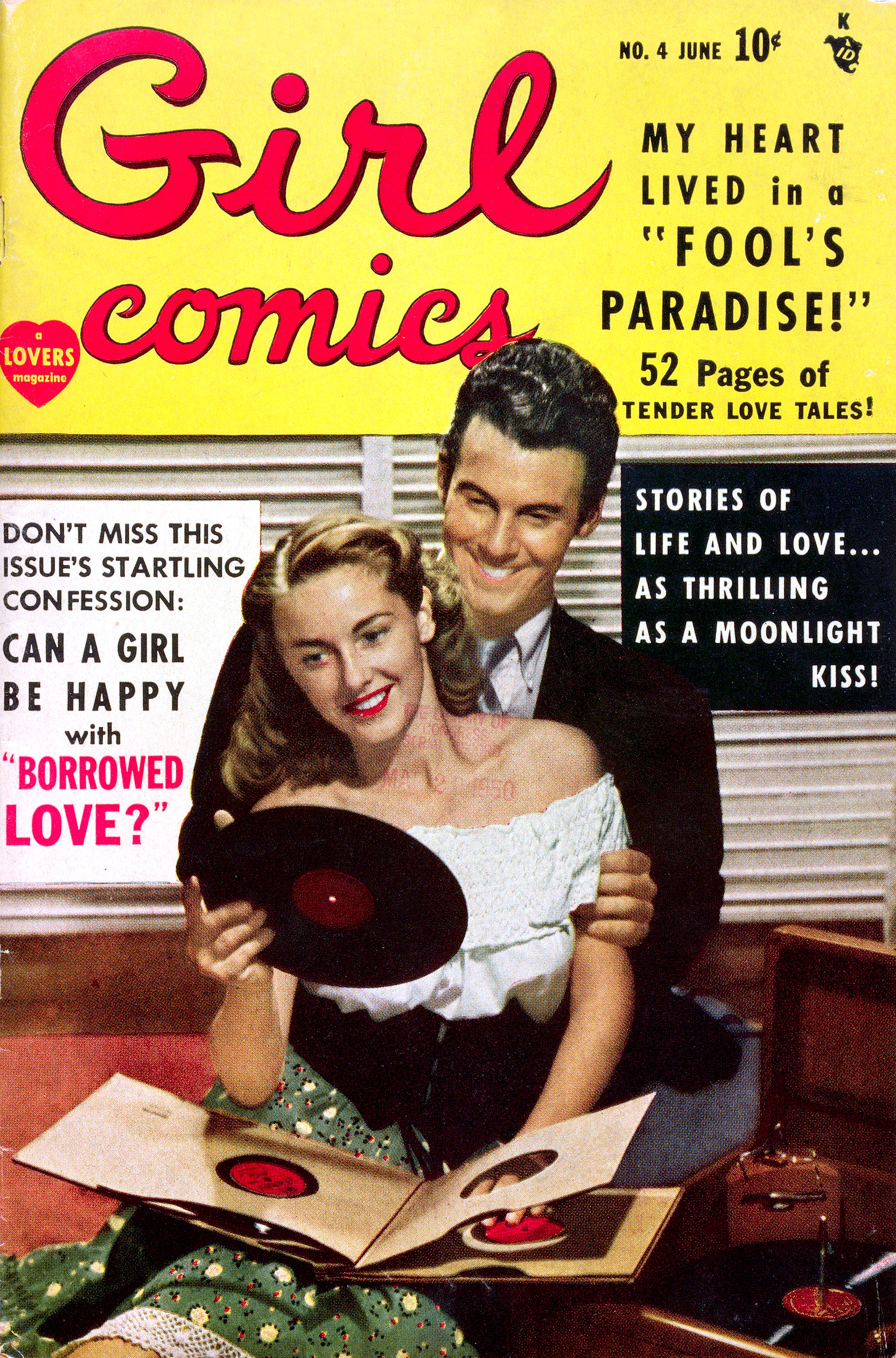 Read online Girl Comics (1949) comic -  Issue #4 - 1