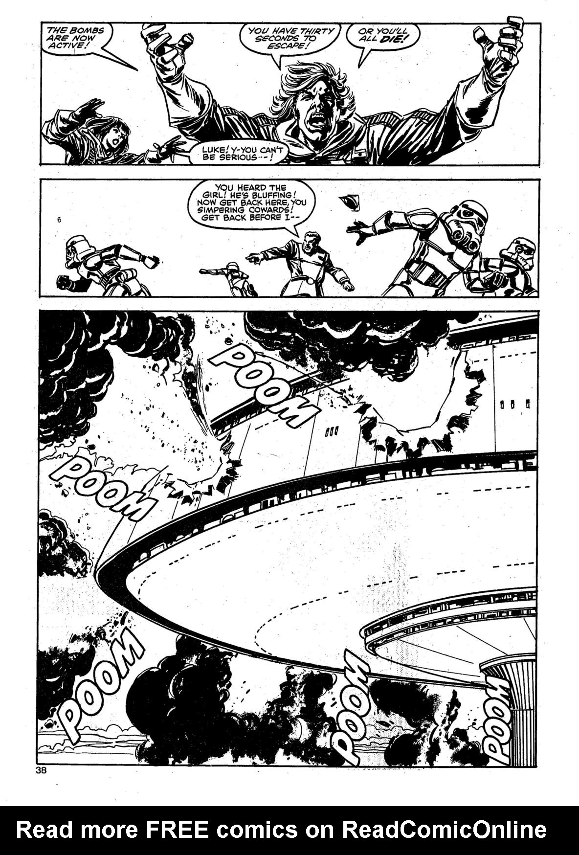 Read online Star Wars Weekly comic -  Issue #157 - 38