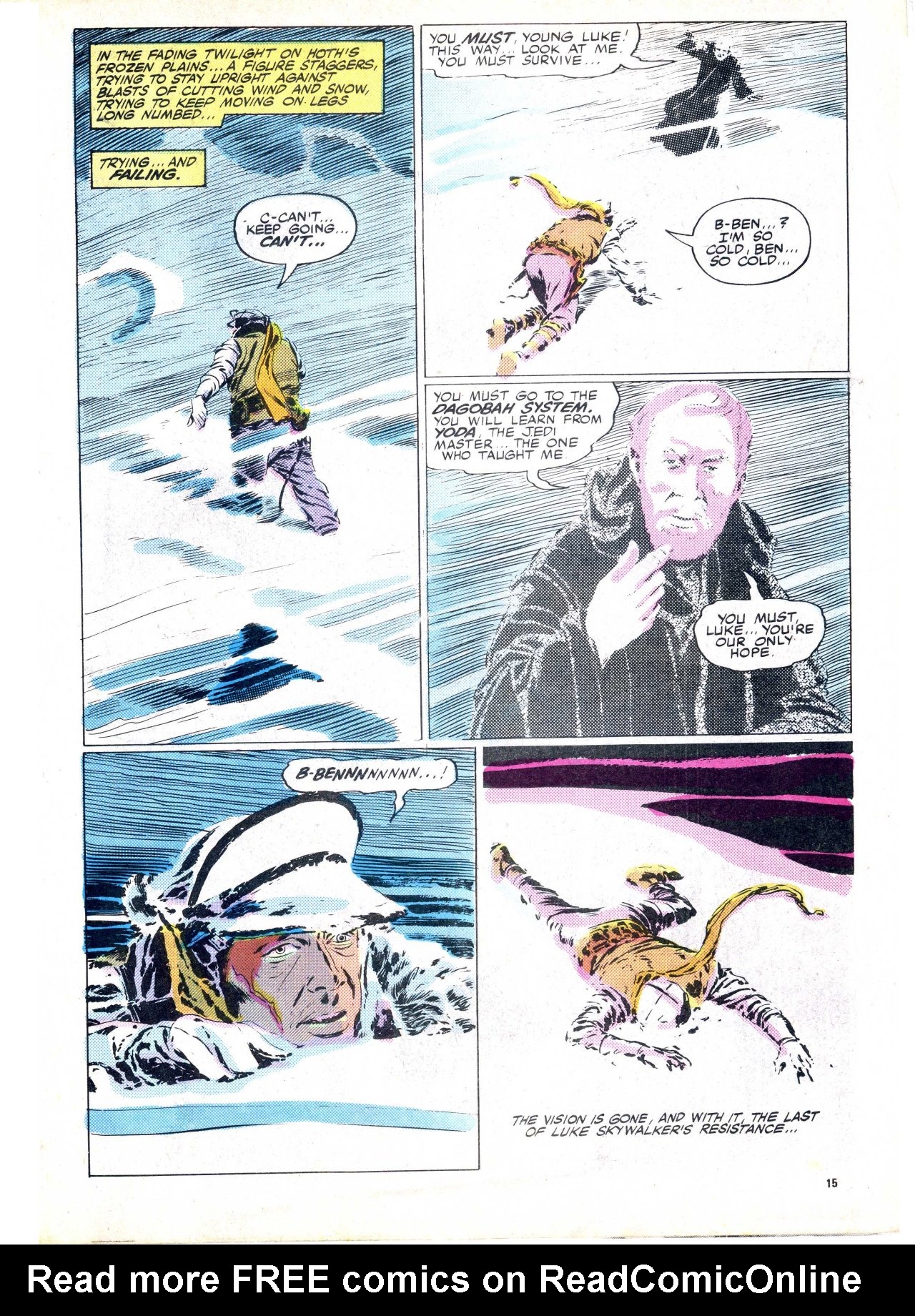 Read online Return of the Jedi comic -  Issue #52 - 15