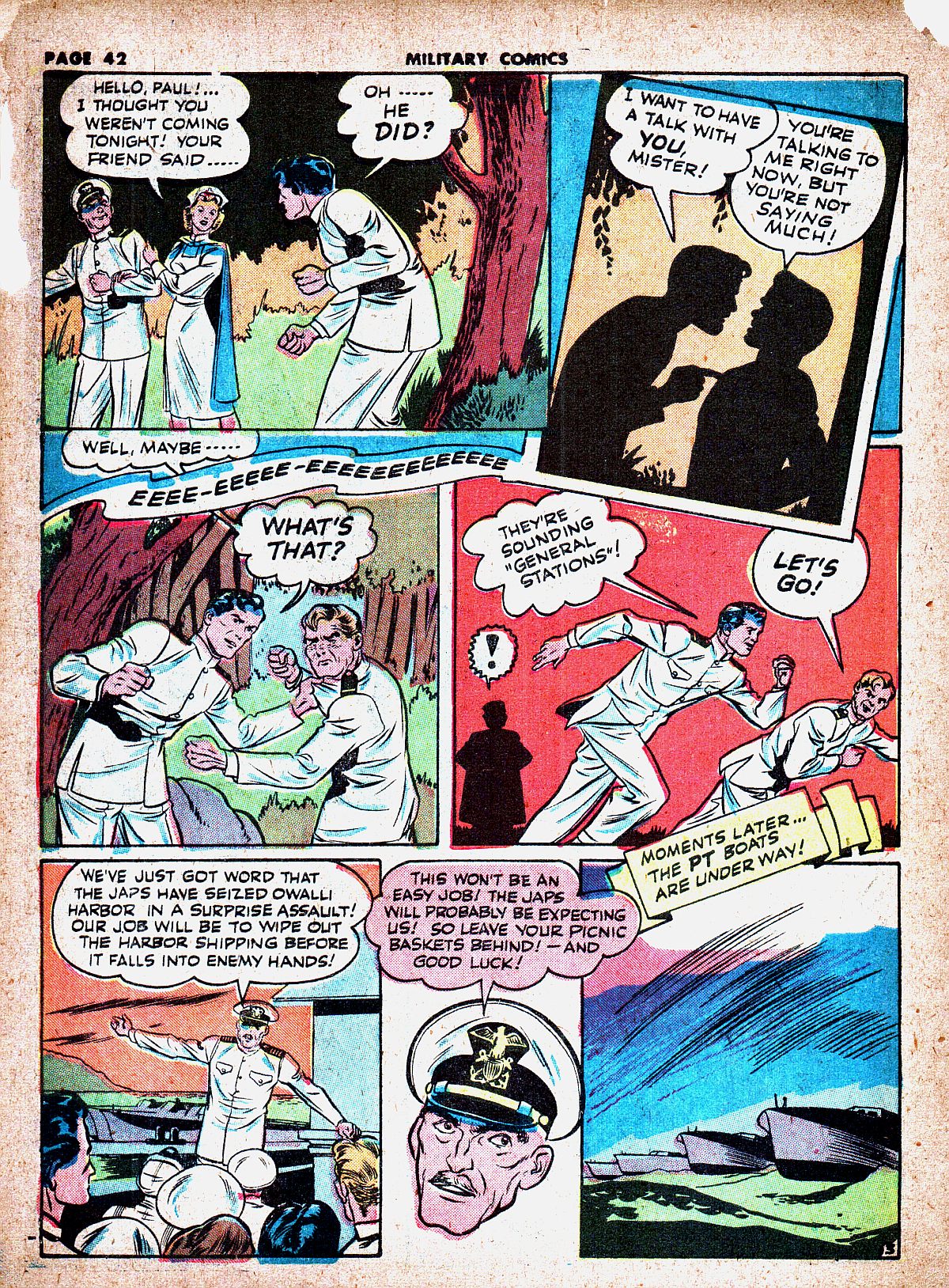 Read online Military Comics comic -  Issue #19 - 45