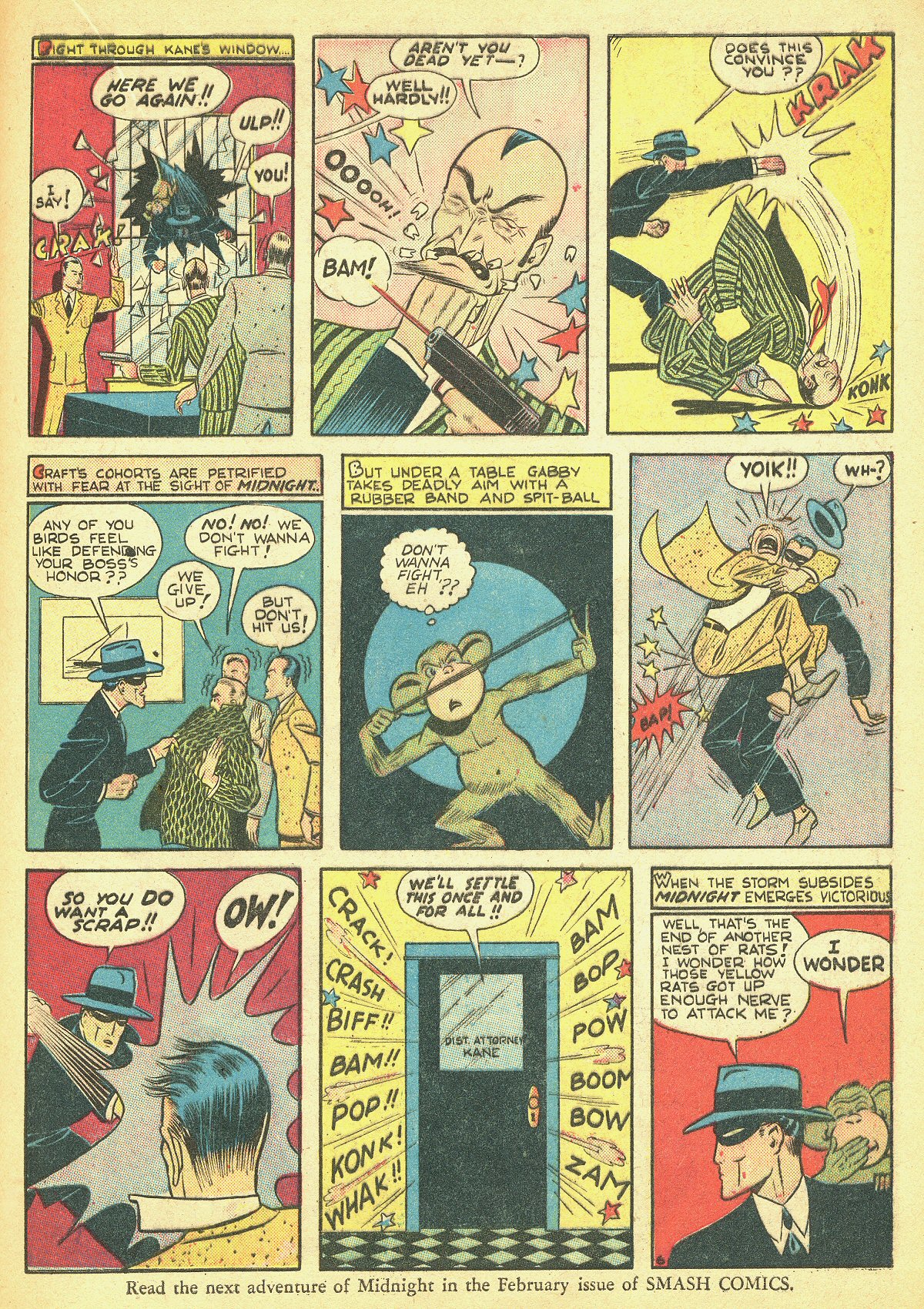 Read online Smash Comics comic -  Issue #30 - 39