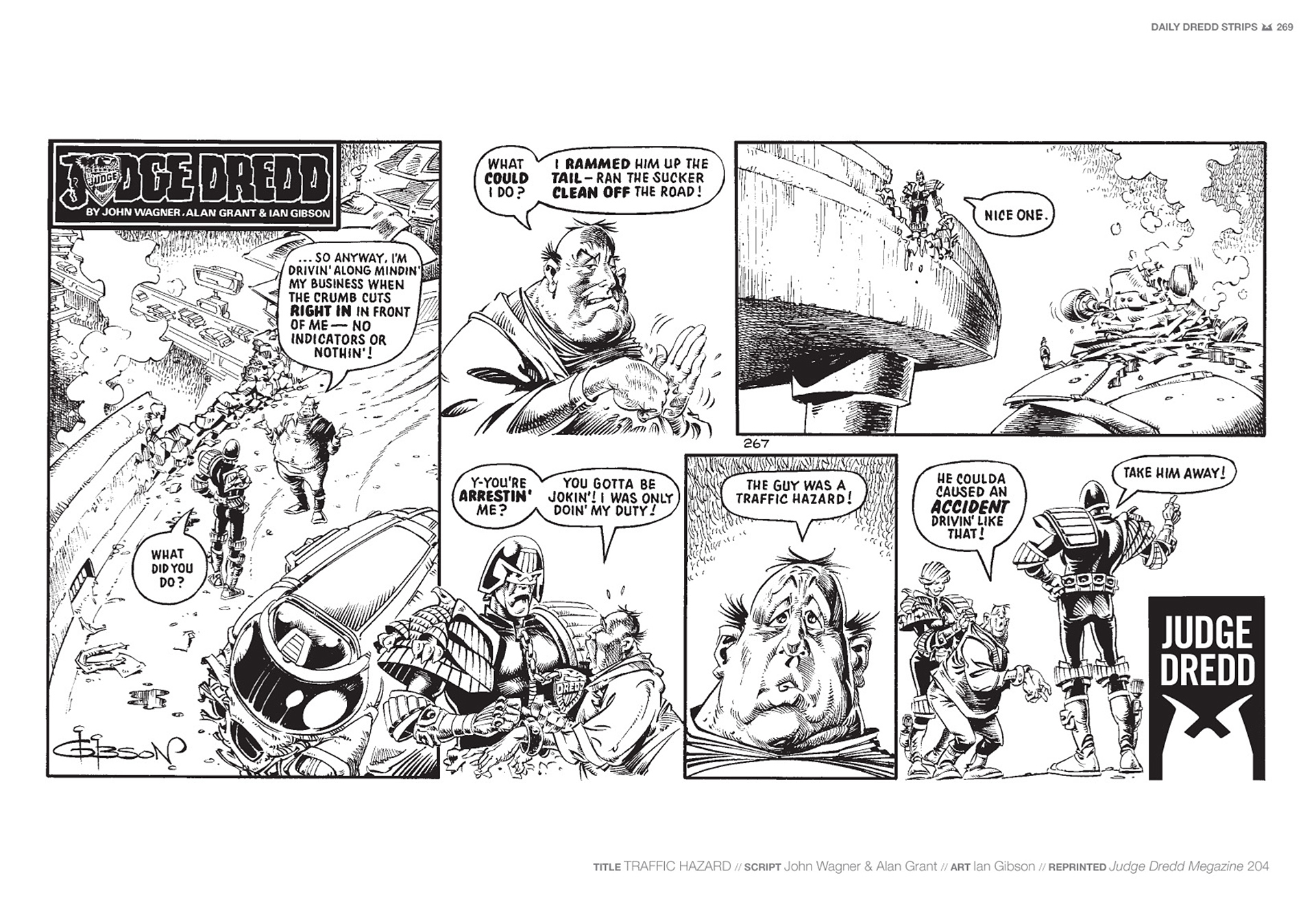 Read online Judge Dredd: The Daily Dredds comic -  Issue # TPB 1 - 272