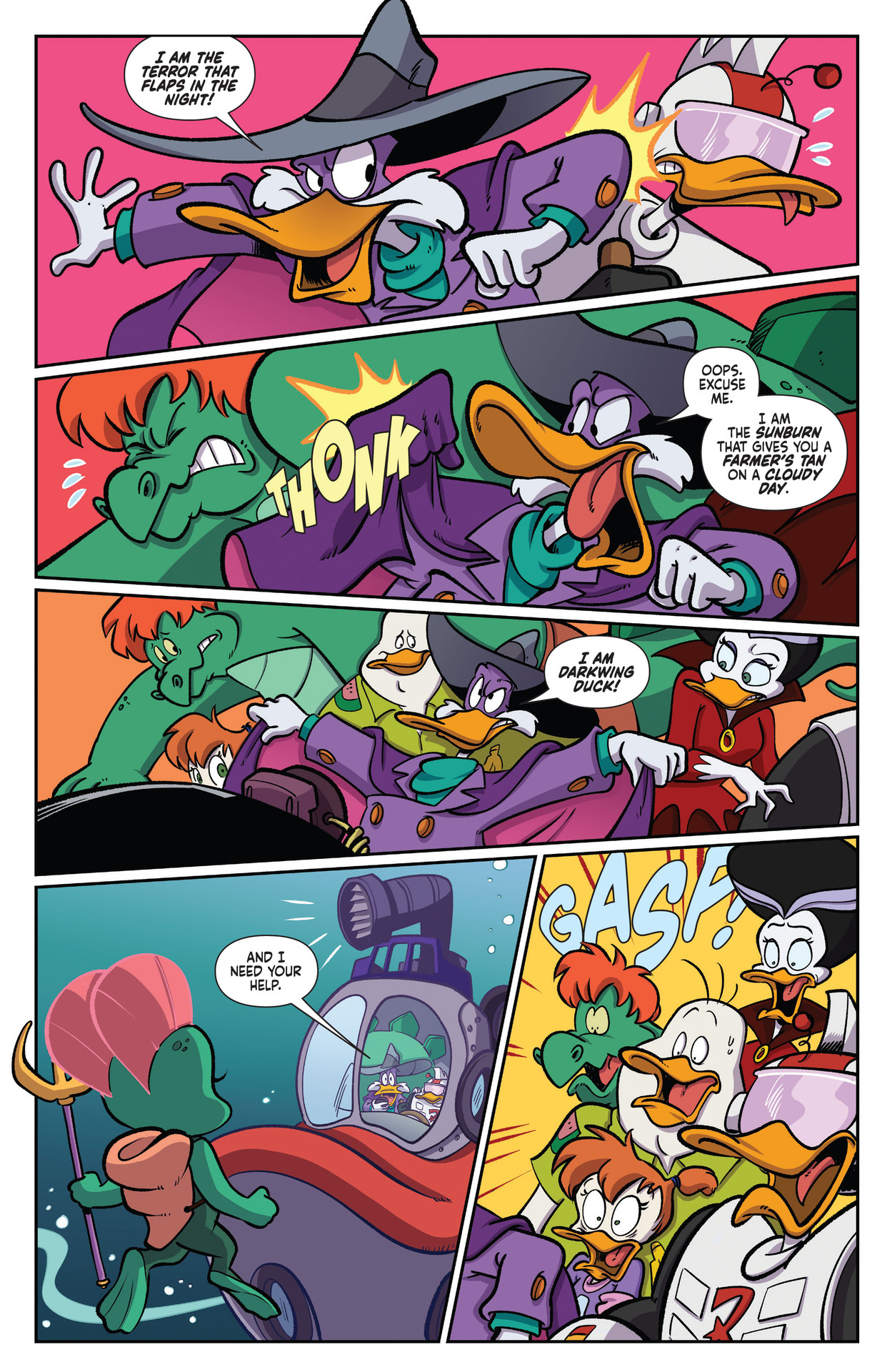 Read online Disney Darkwing Duck comic -  Issue #10 - 10