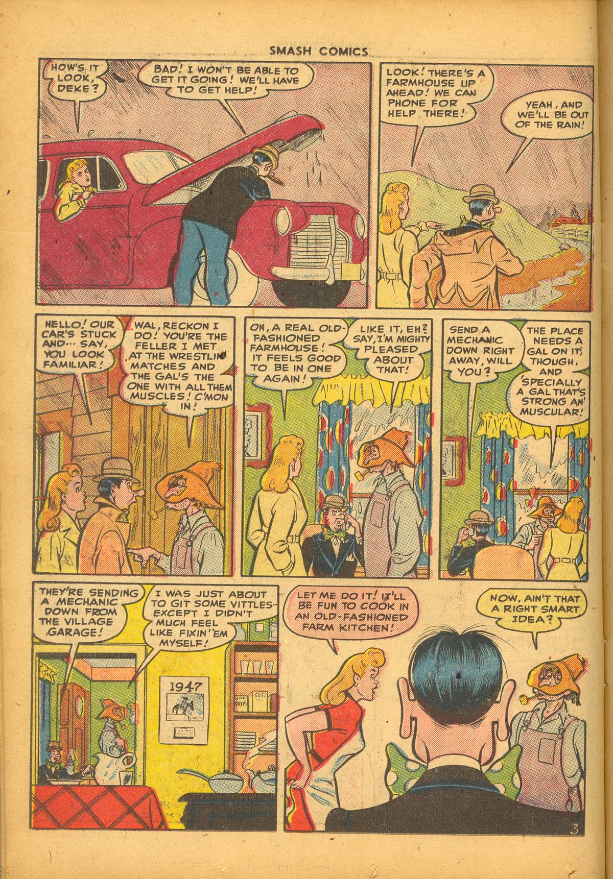 Read online Smash Comics comic -  Issue #73 - 16