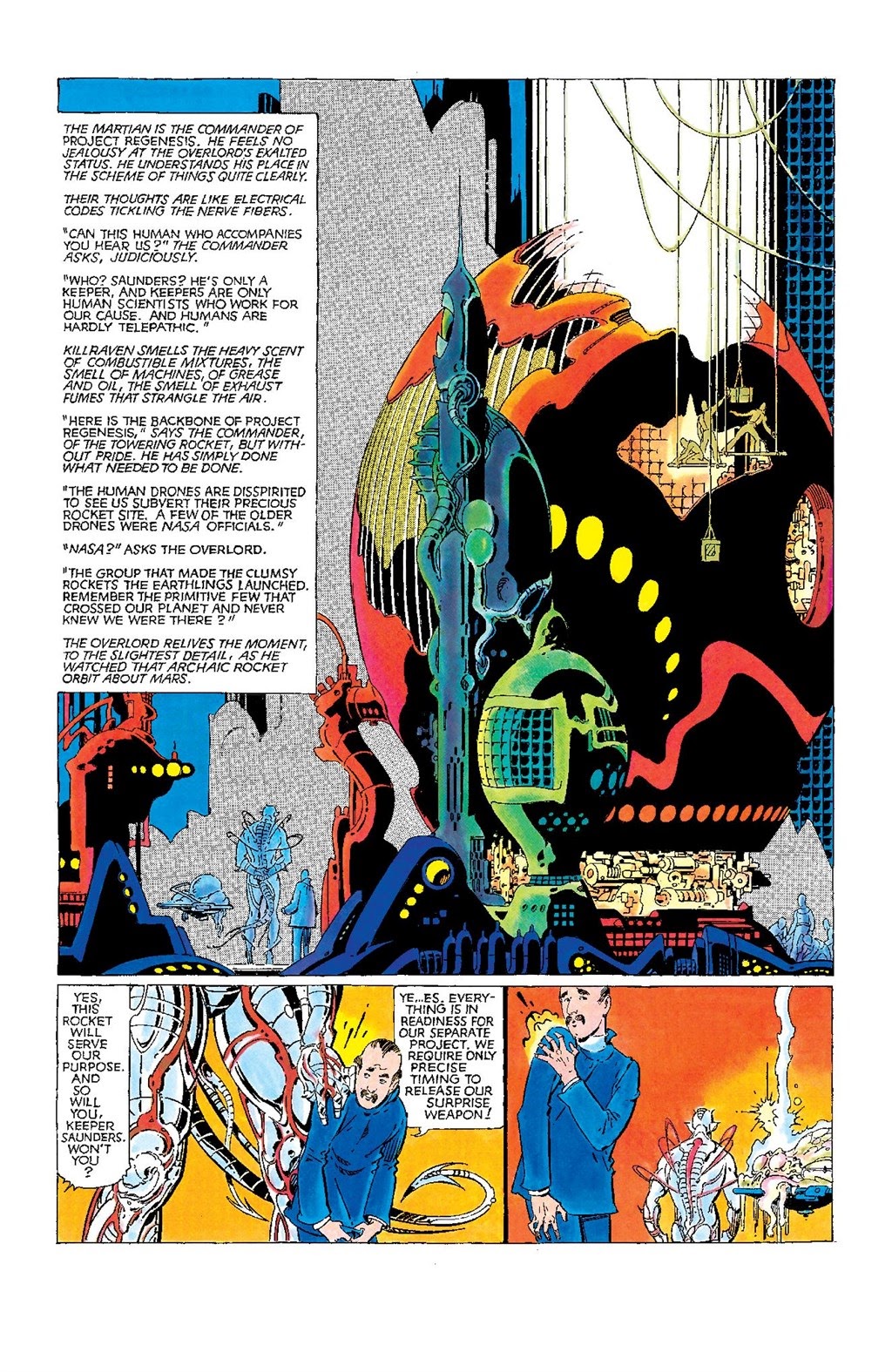 Read online Killraven Epic Collection: Warrior of the Worlds comic -  Issue # TPB (Part 5) - 35