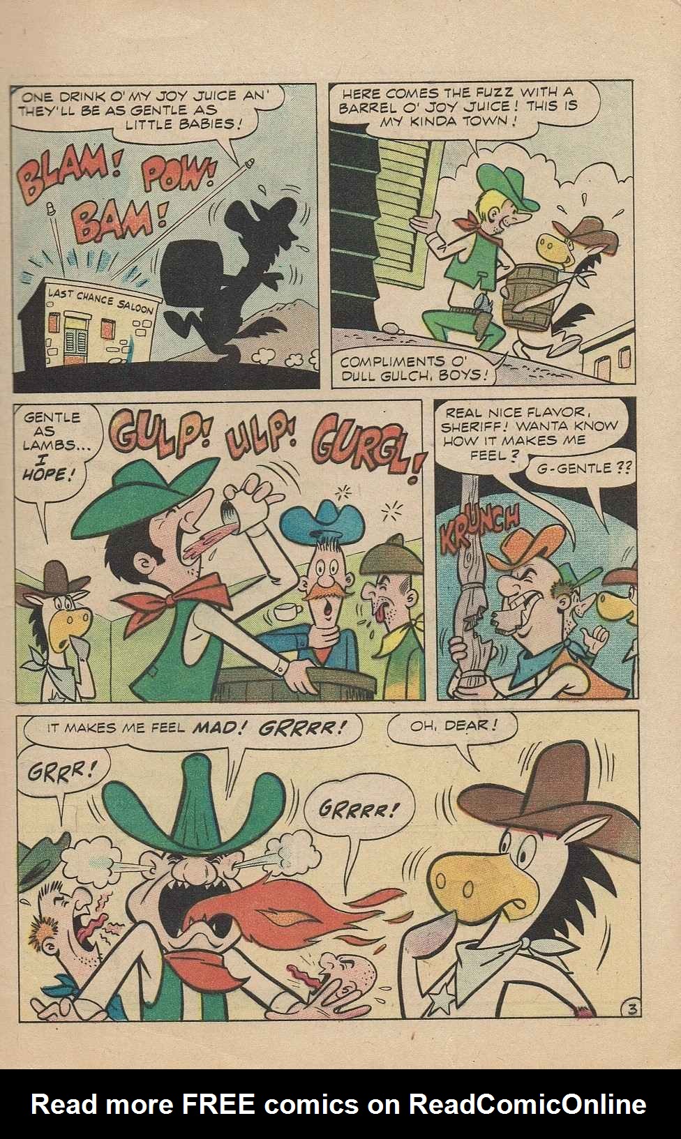 Read online Quick Draw McGraw comic -  Issue #2 - 4