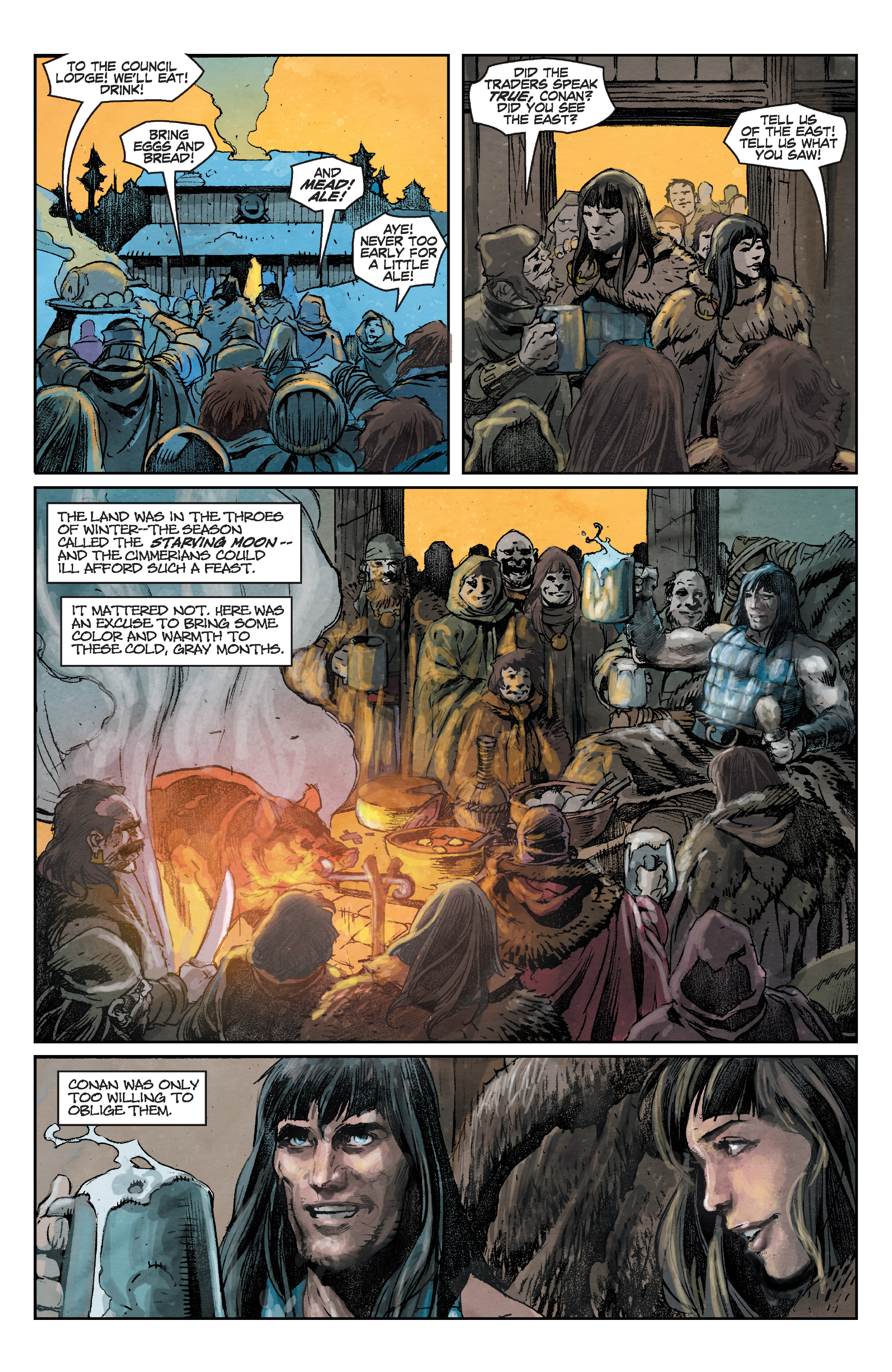 Read online Conan Chronicles Epic Collection comic -  Issue # TPB Return to Cimmeria (Part 5) - 17