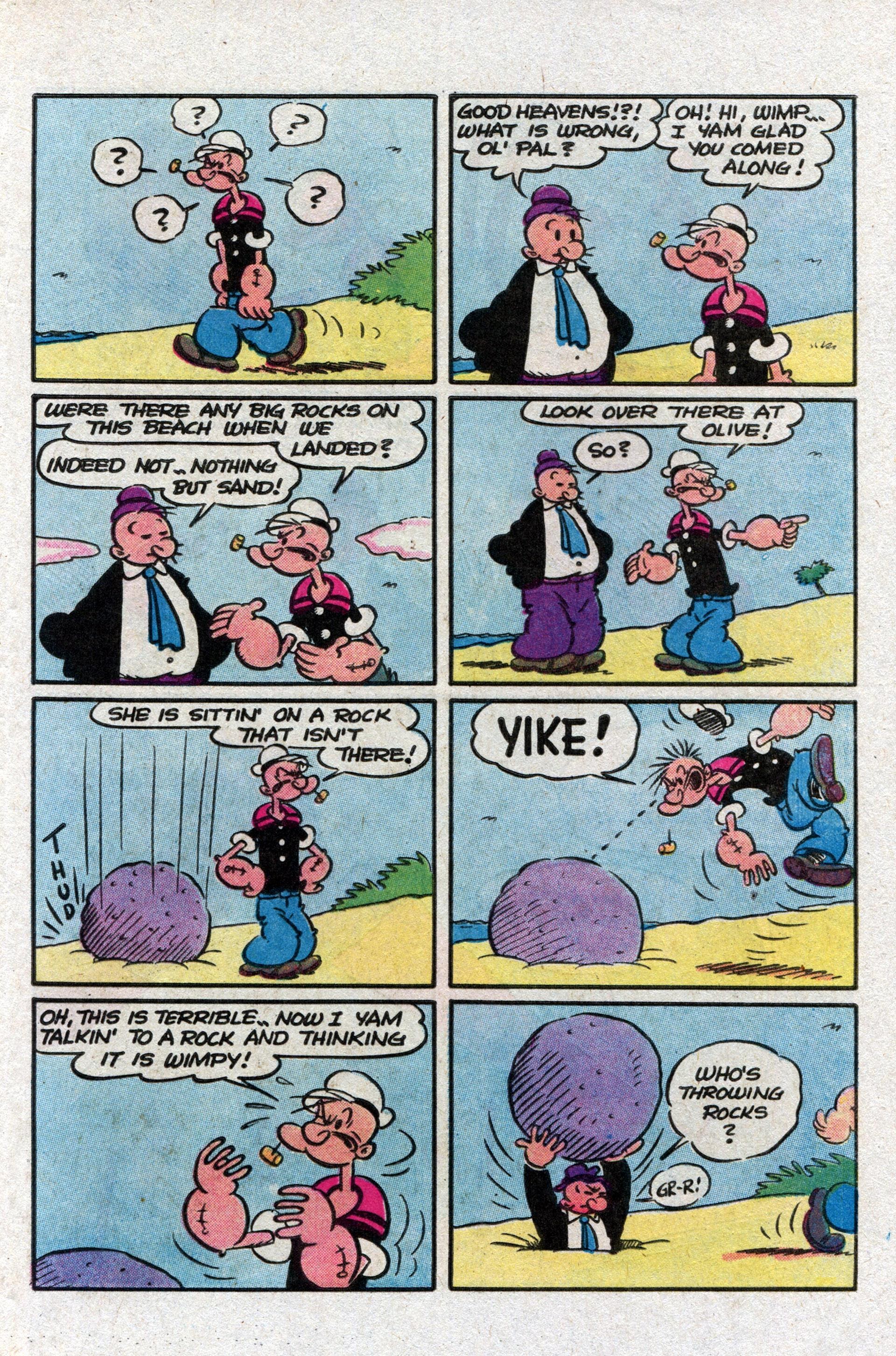 Read online Popeye (1948) comic -  Issue #170 - 9