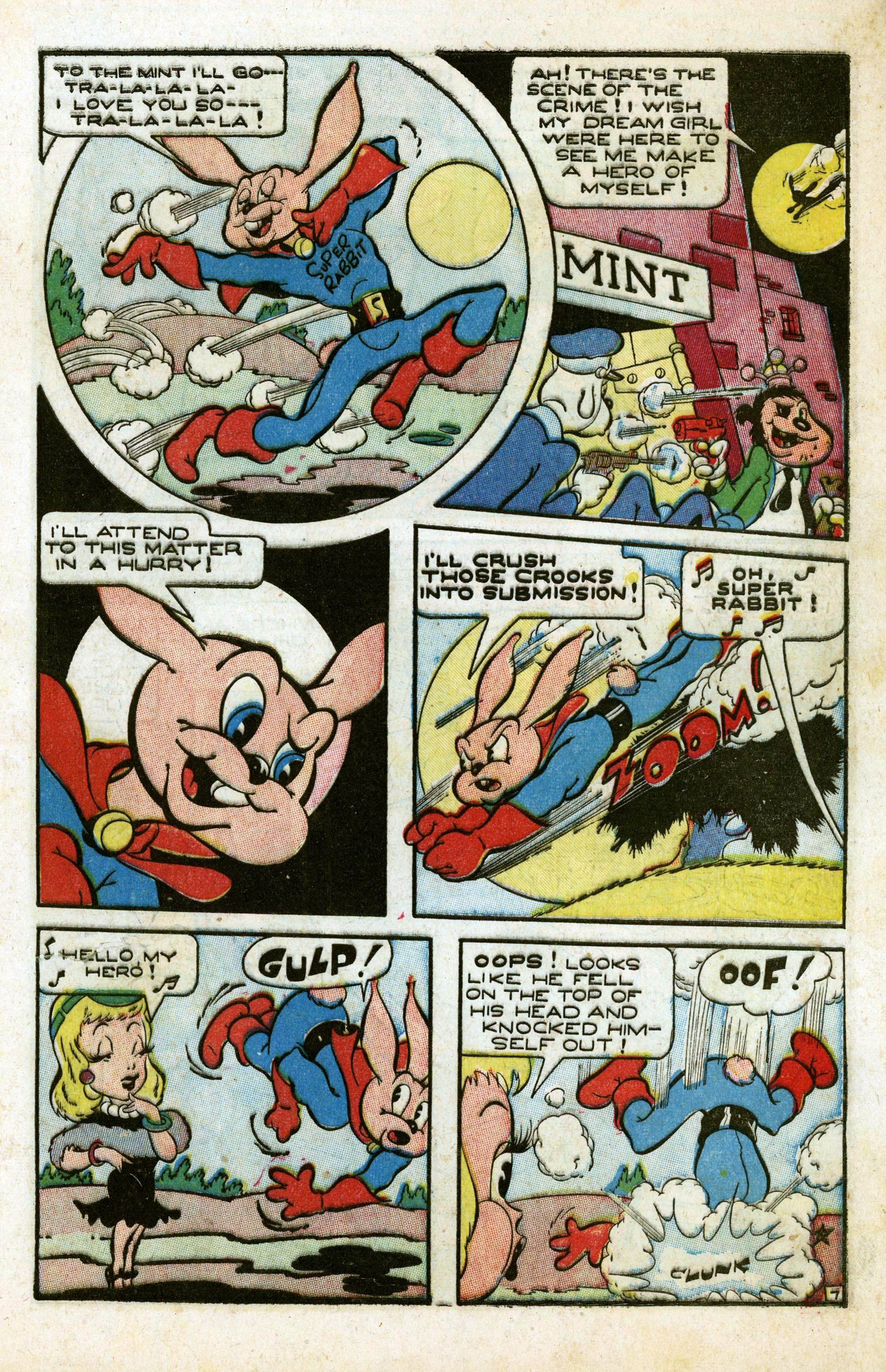 Read online Super Rabbit comic -  Issue #3 - 9