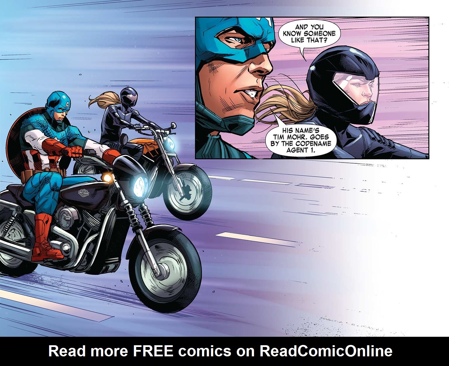 Read online Captain America Featuring Road Force comic -  Issue # Full - 8