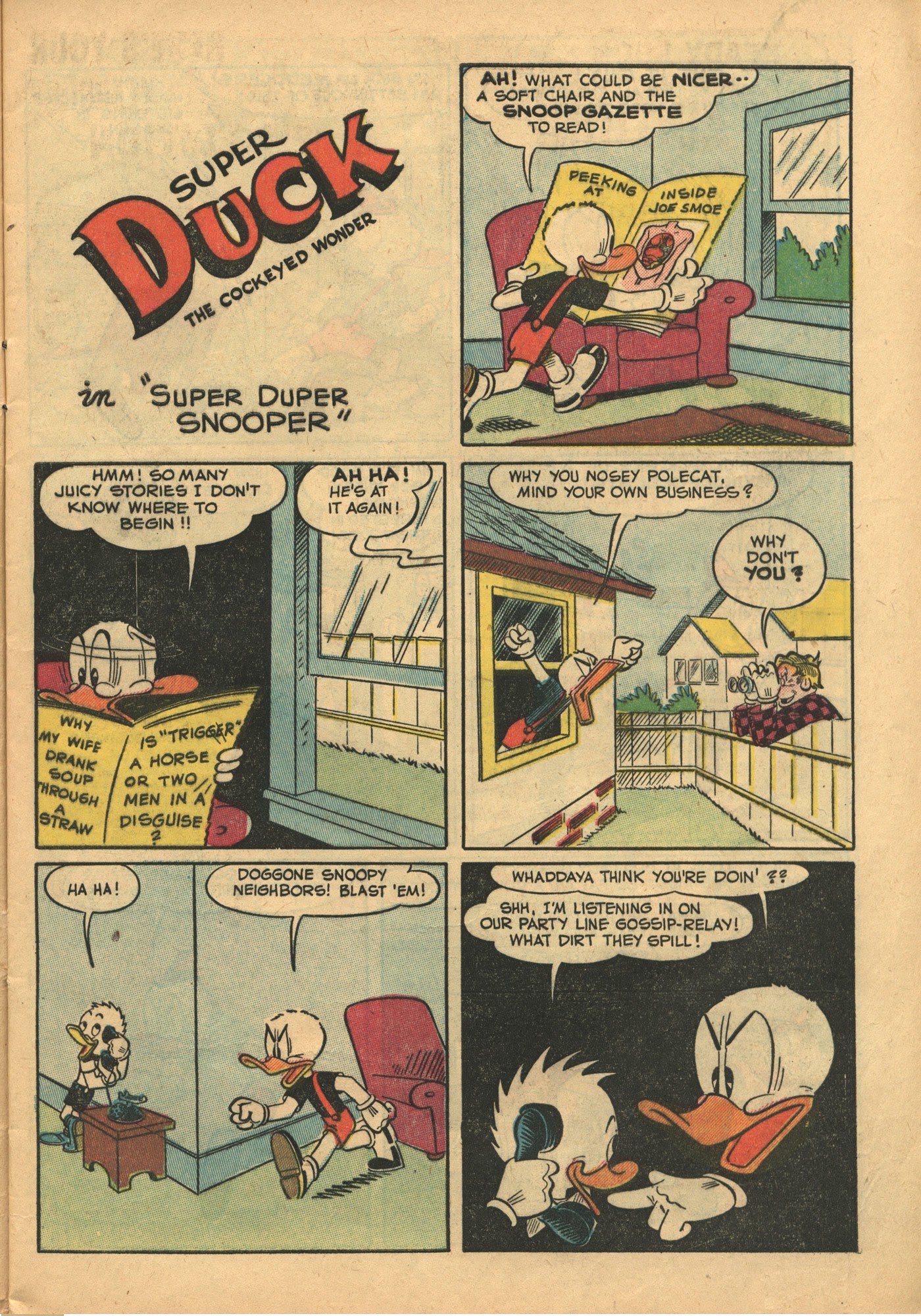Read online Super Duck Comics comic -  Issue #32 - 11