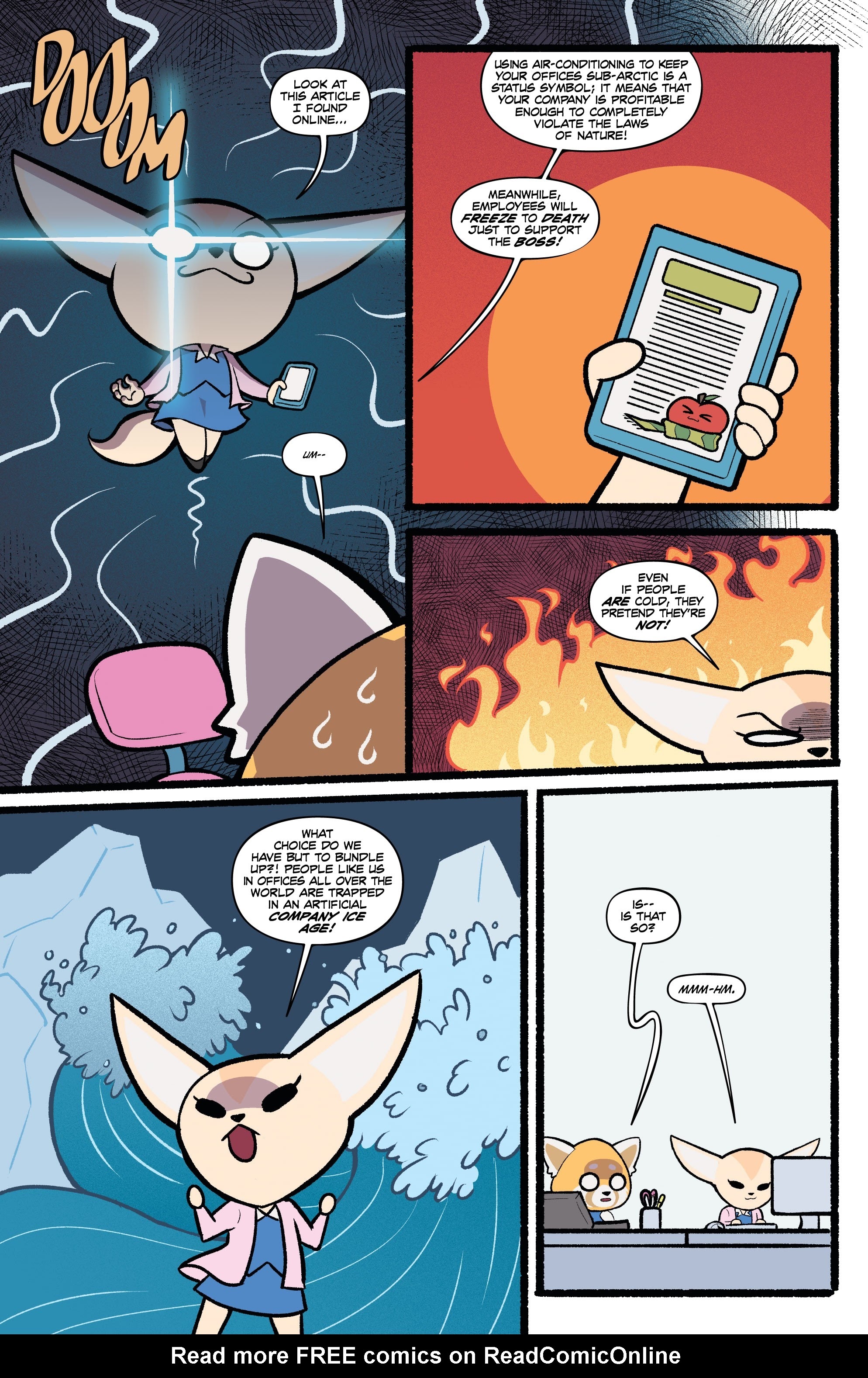 Read online Aggretsuko comic -  Issue #5 - 4