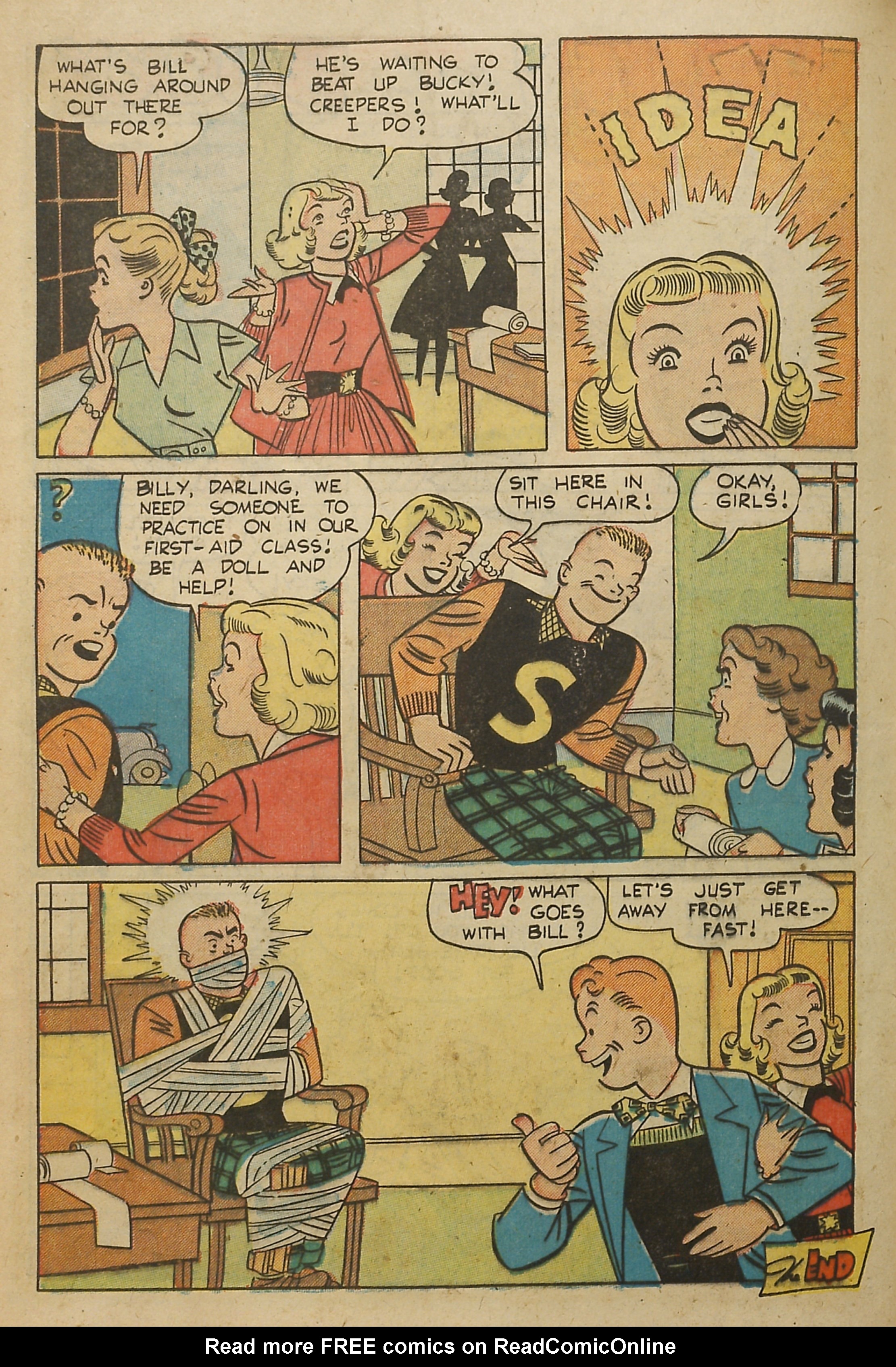 Read online Kathy (1949) comic -  Issue #15 - 28