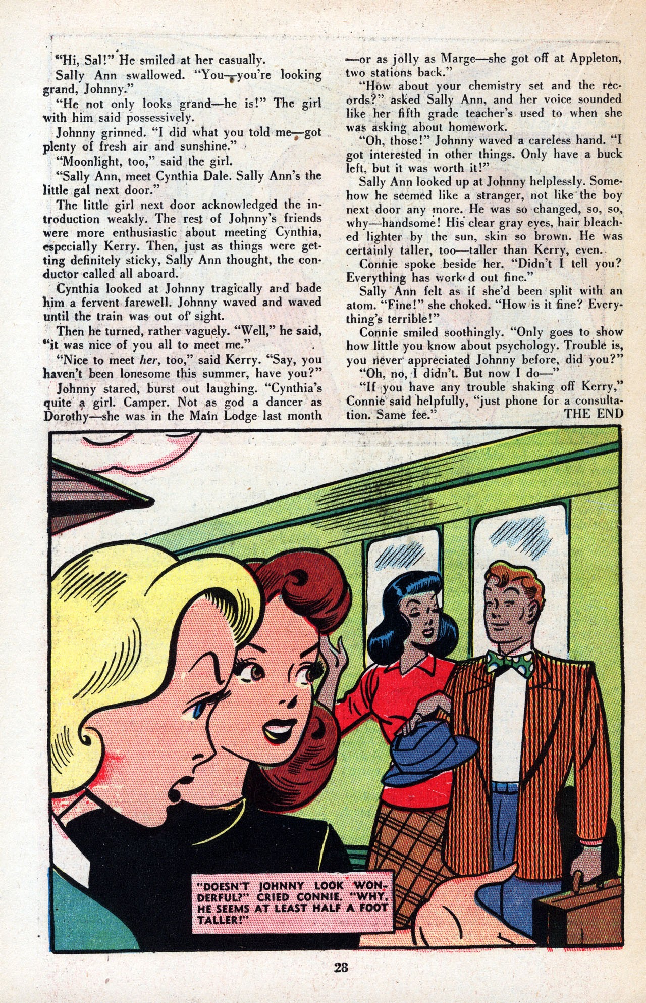 Read online Junior Miss (1947) comic -  Issue #30 - 28