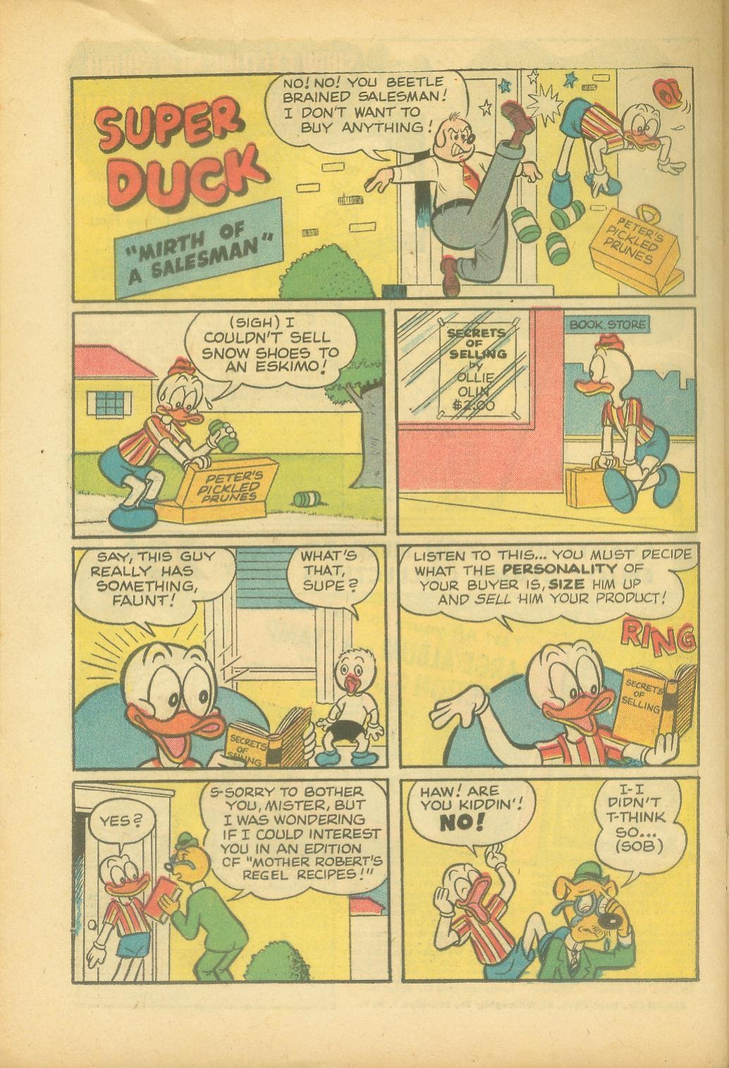 Read online Super Duck Comics comic -  Issue #74 - 26