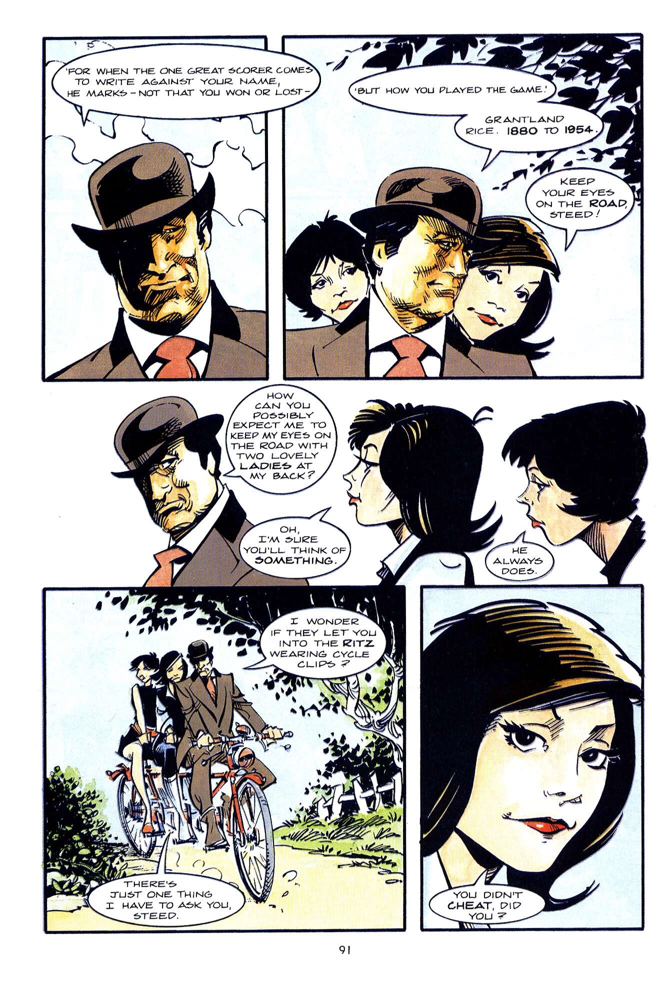 Read online Steed and Mrs. Peel (2012) comic -  Issue #3 - 25