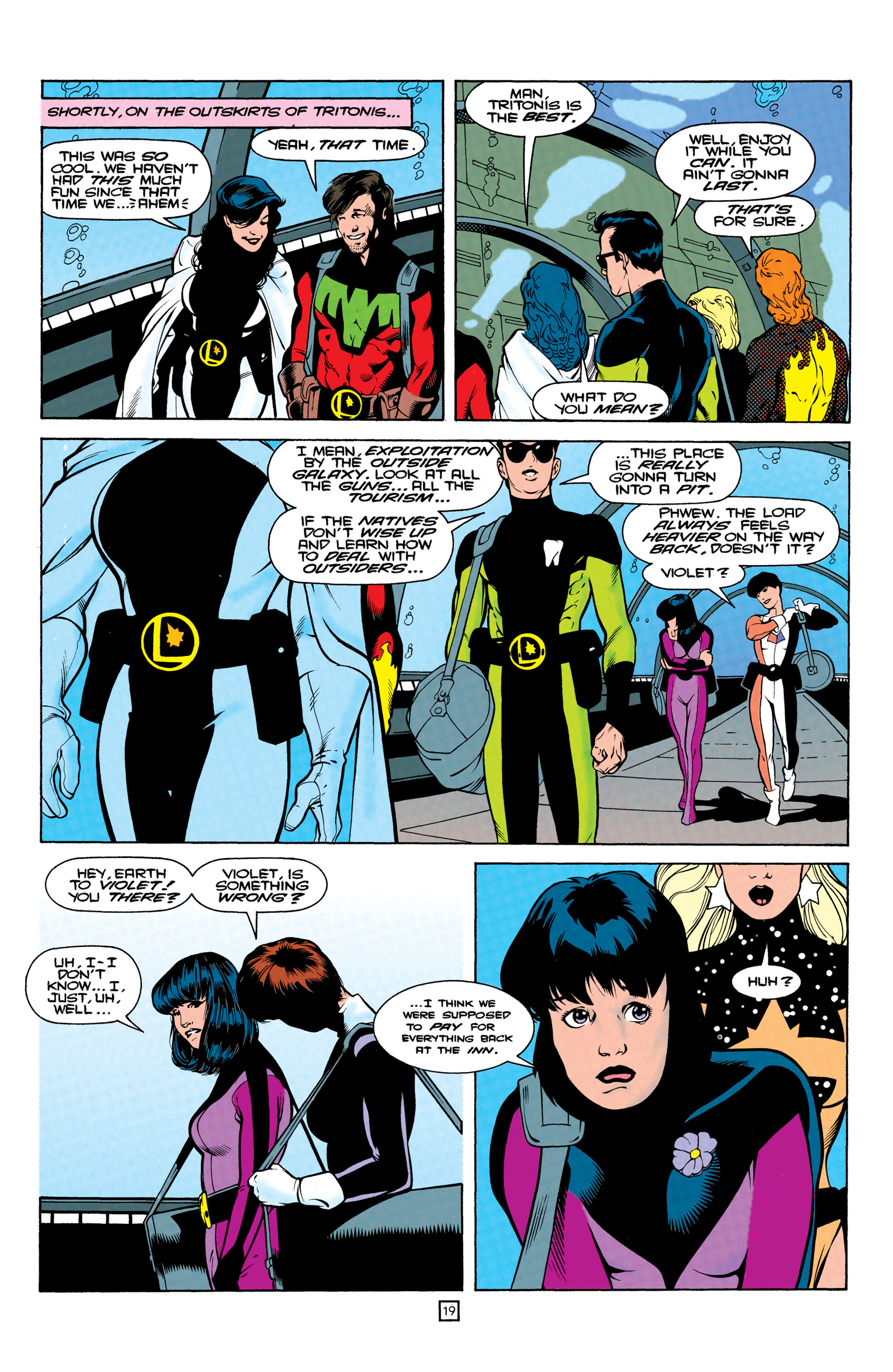 Read online Legionnaires comic -  Issue #7 - 20