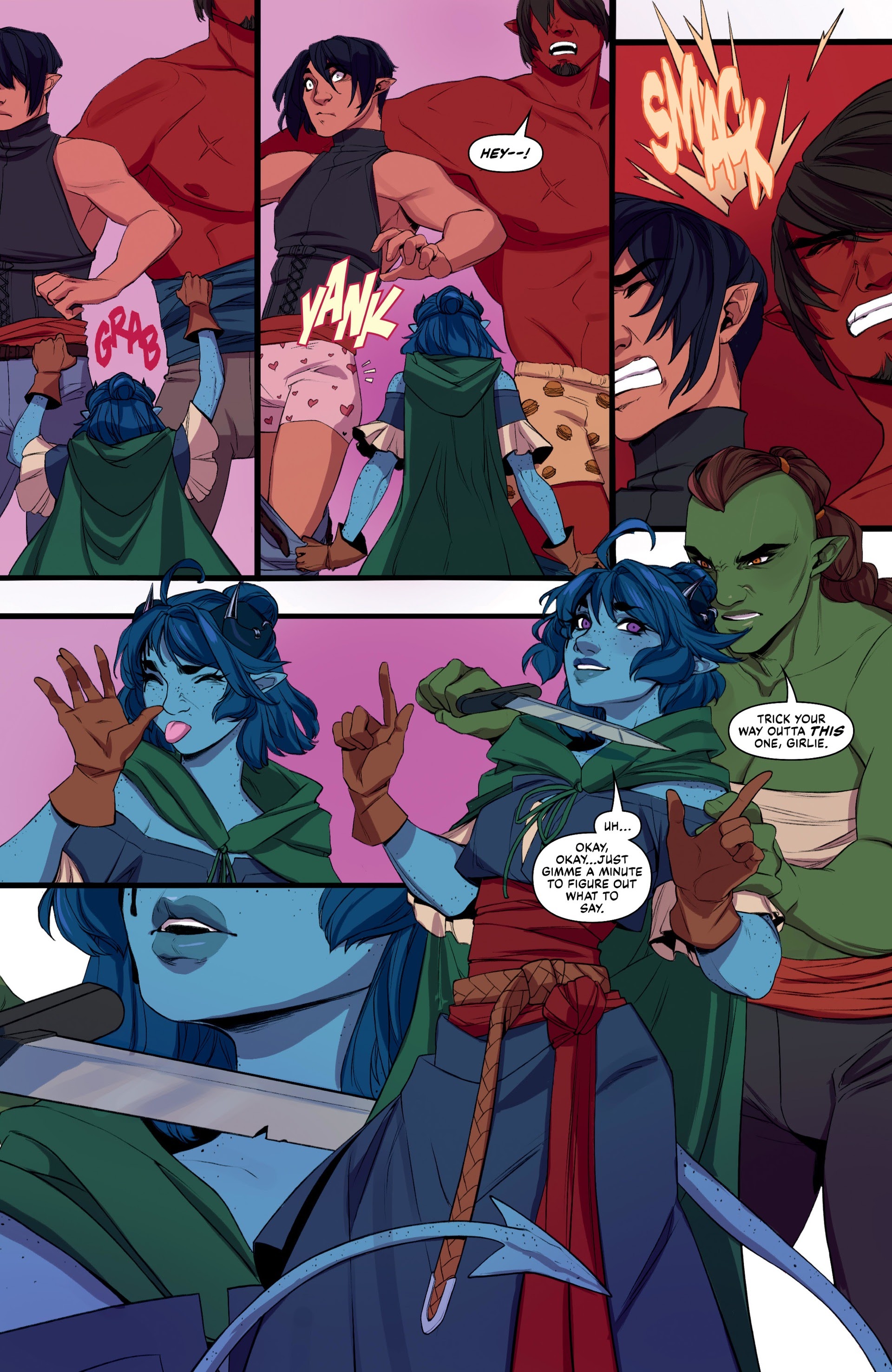 Read online Critical Role: The Mighty Nein Origins–Jester Lavorre comic -  Issue # Full - 35