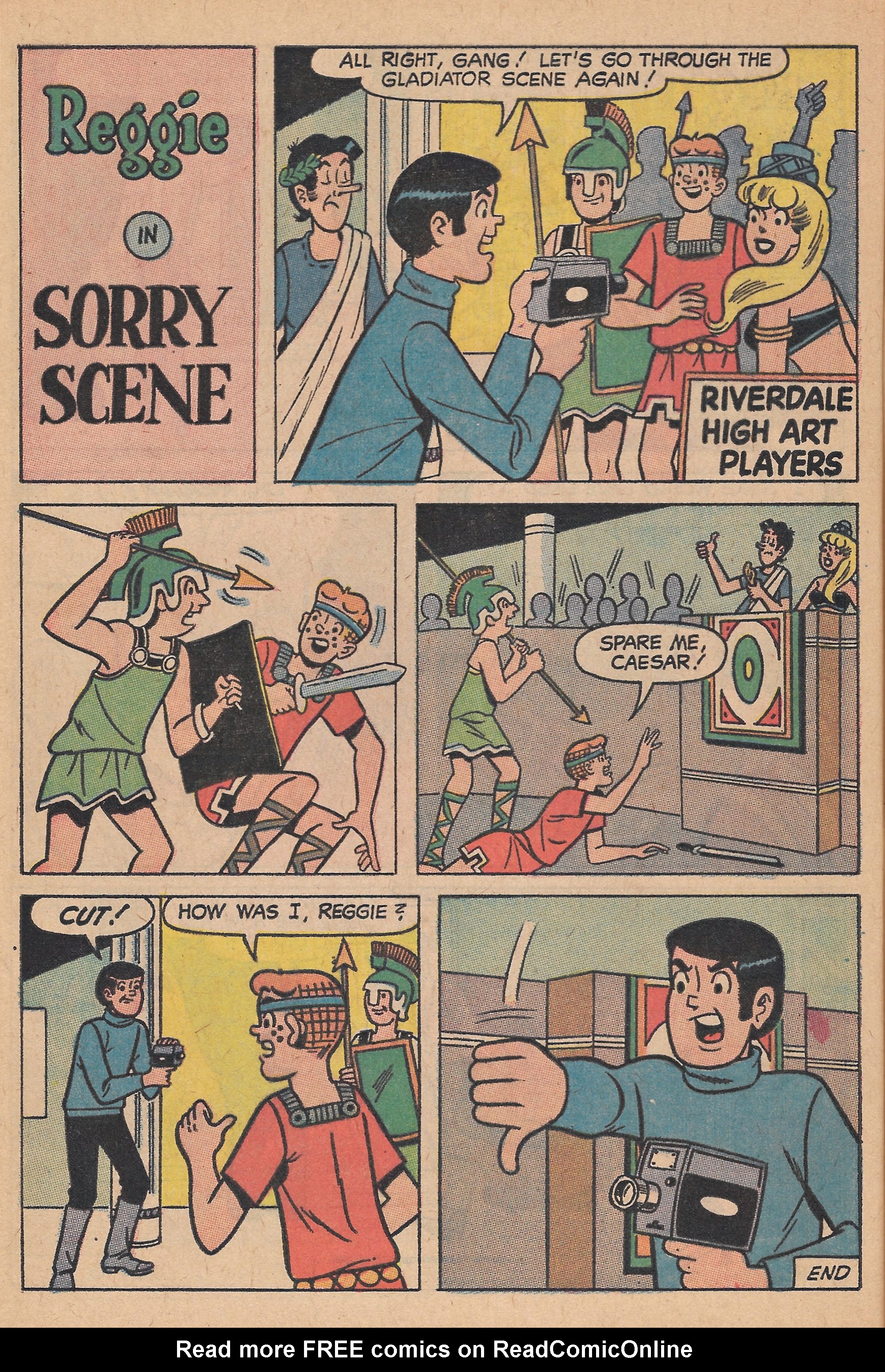 Read online Reggie's Wise Guy Jokes comic -  Issue #6 - 54