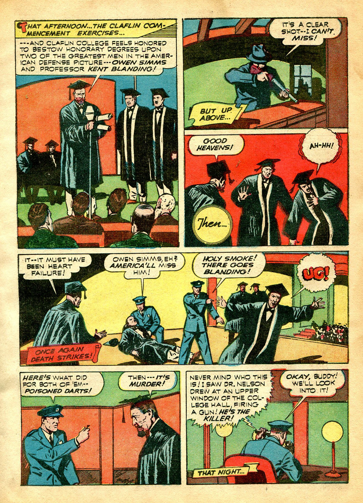 Read online Exciting Comics comic -  Issue #17 - 19