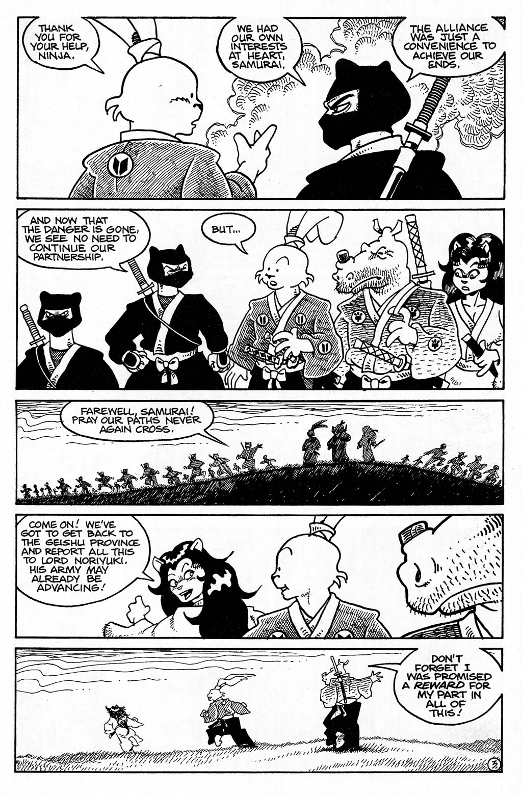 Read online Usagi Yojimbo (1996) comic -  Issue #12 - 5