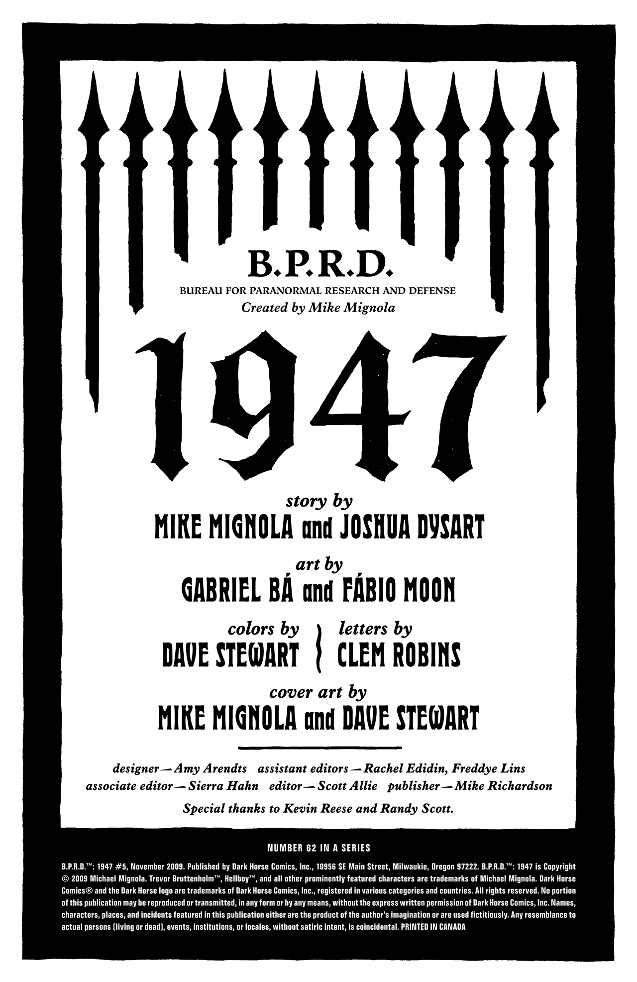 Read online B.P.R.D.: 1947 comic -  Issue #5 - 2