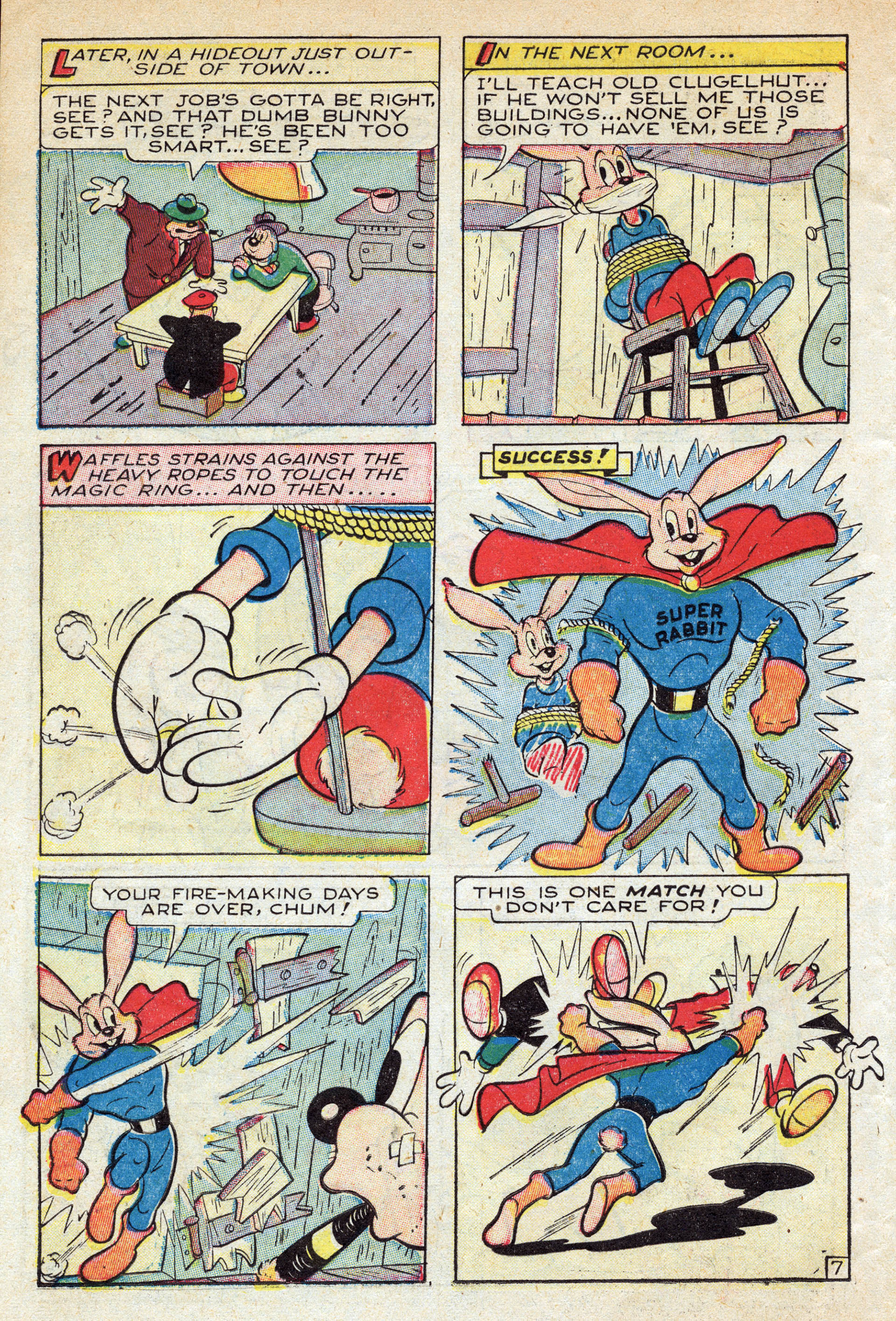 Read online Super Rabbit comic -  Issue #7 - 38