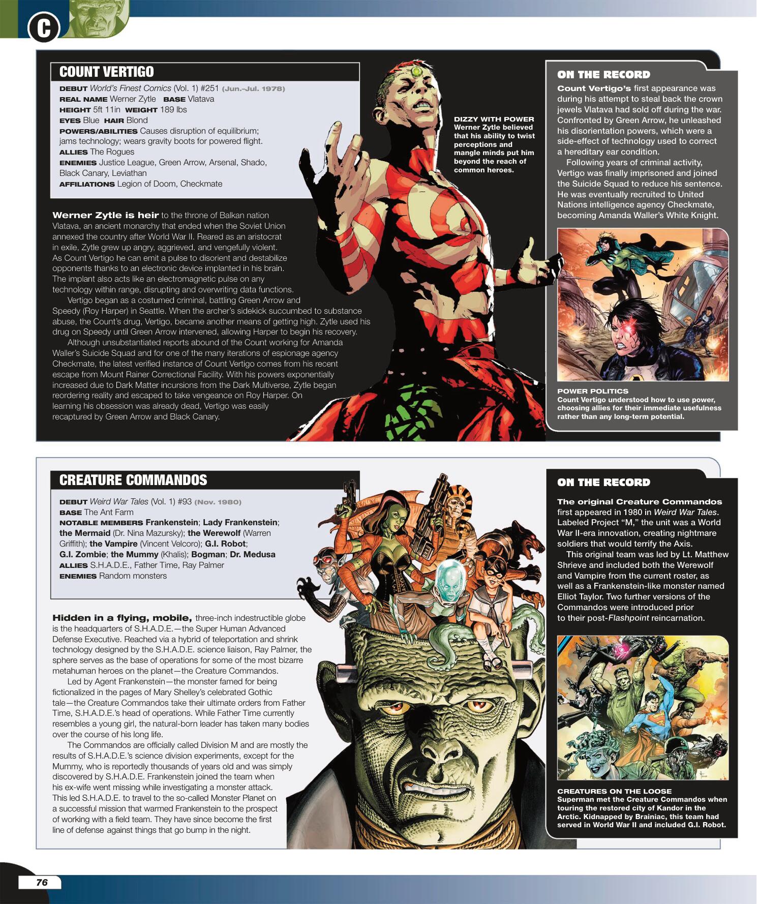 Read online The DC Comics Encyclopedia comic -  Issue # TPB 4 (Part 1) - 76