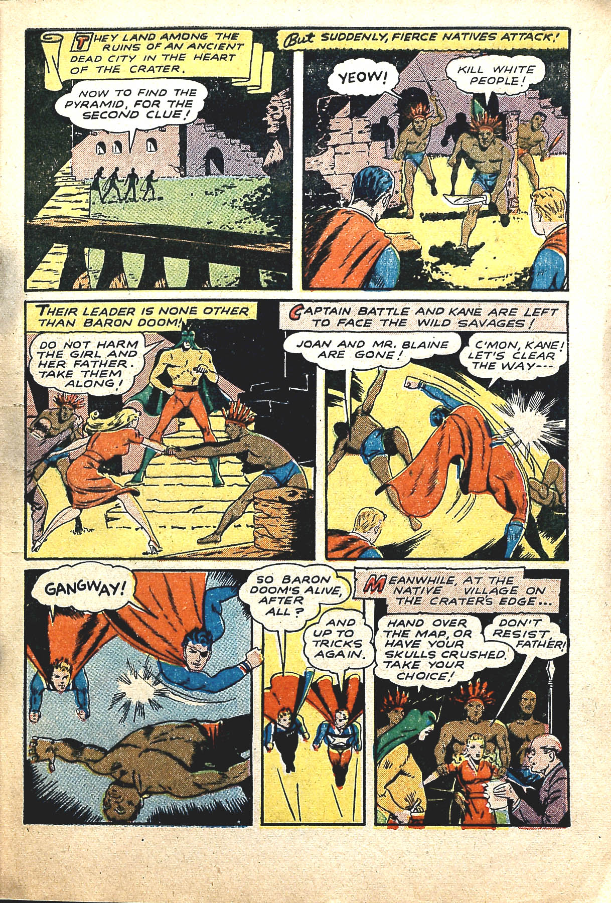 Read online Captain Battle Comics comic -  Issue #3 - 8
