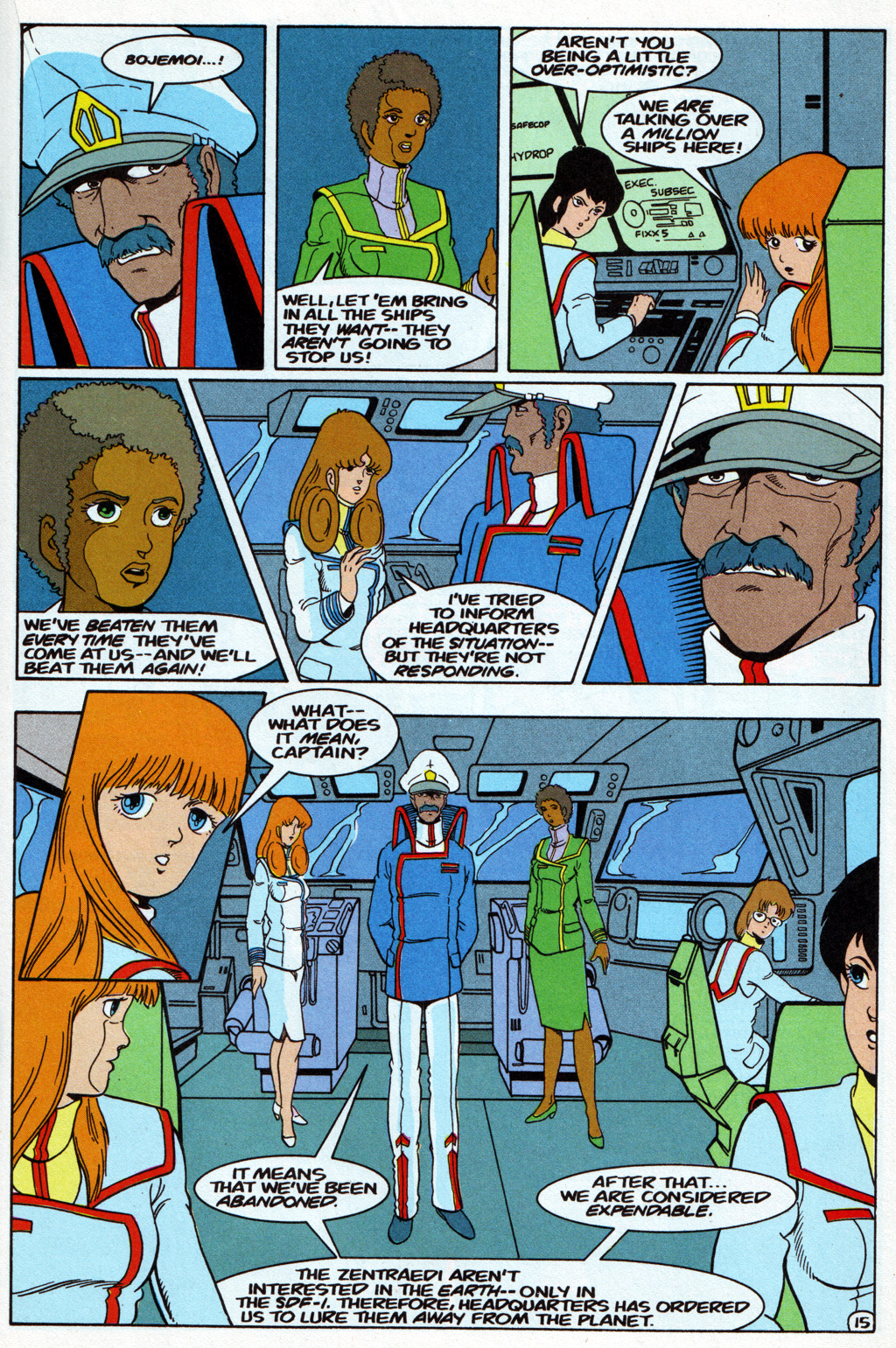 Read online Robotech The Macross Saga comic -  Issue #20 - 17