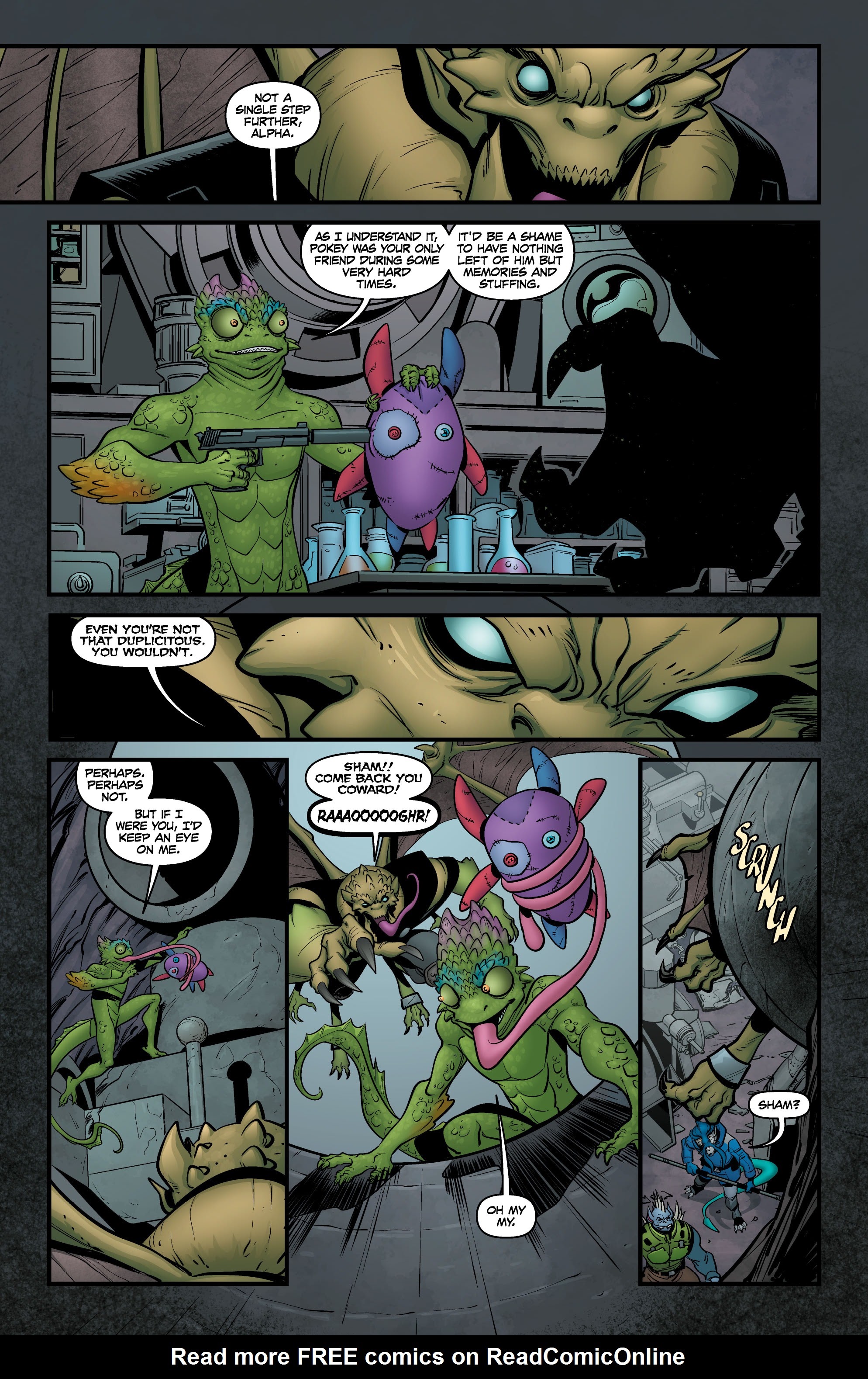 Read online Alter Nation: They Hide Hybrids comic -  Issue # TPB - 42