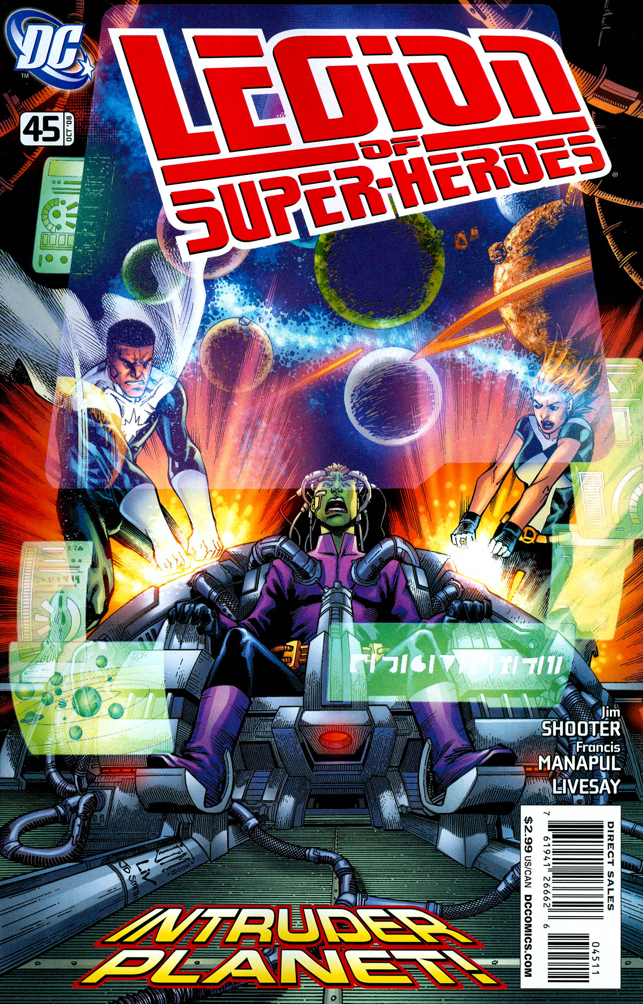 Read online Legion of Super-Heroes (2005) comic -  Issue #45 - 1