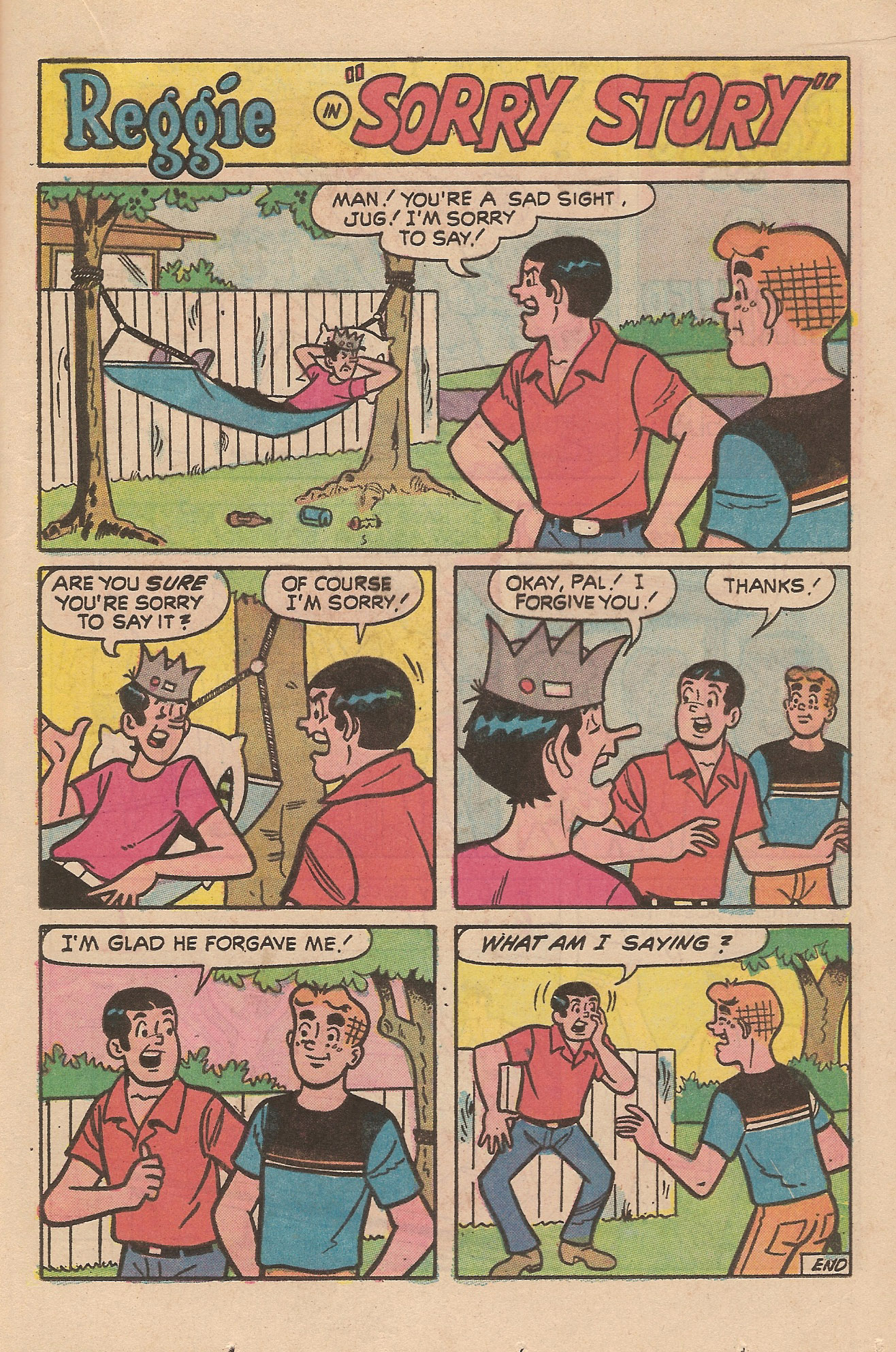 Read online Reggie's Wise Guy Jokes comic -  Issue #27 - 13