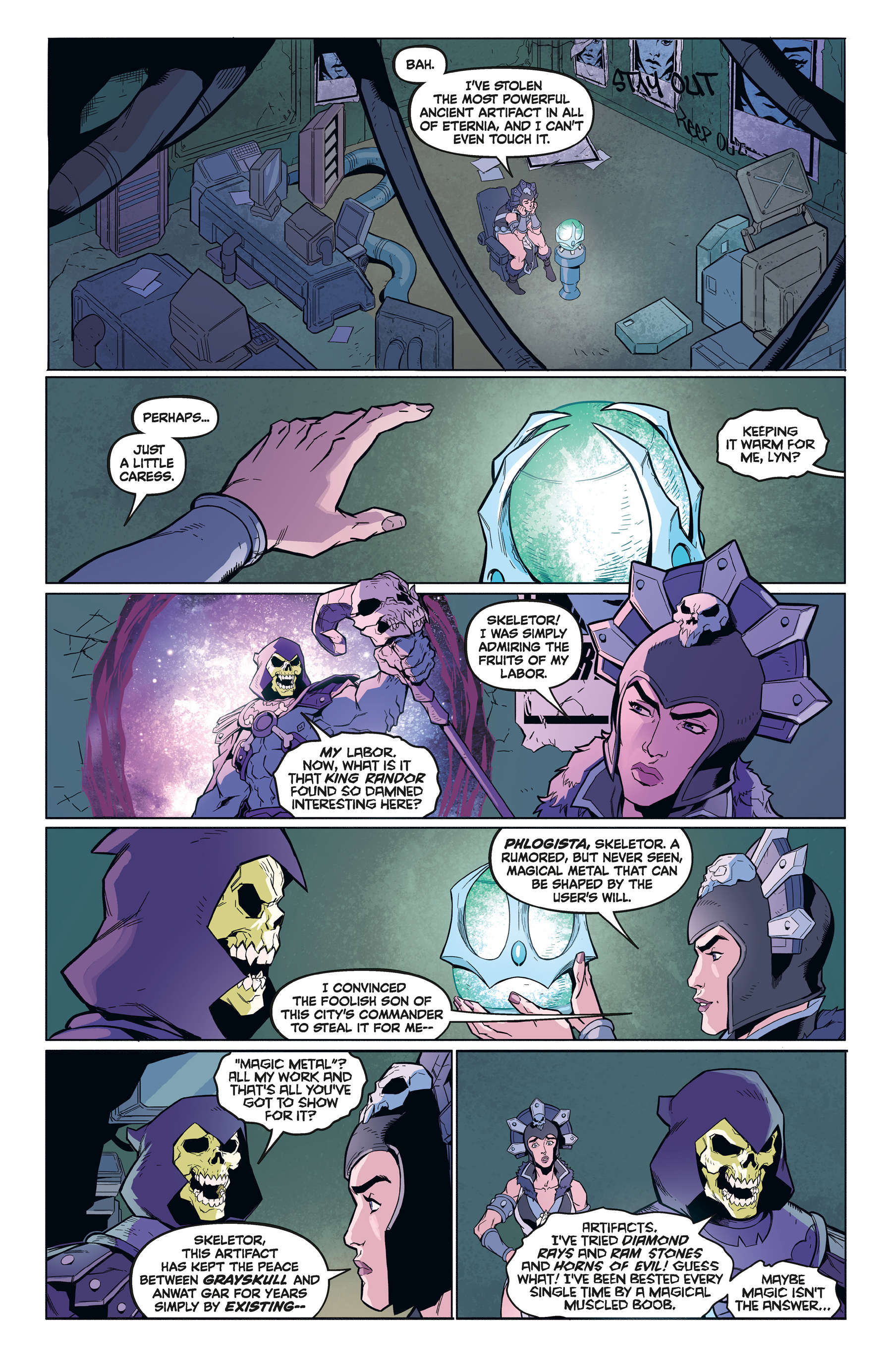 Read online Masters of the Universe: Forge of Destiny comic -  Issue #2 - 15