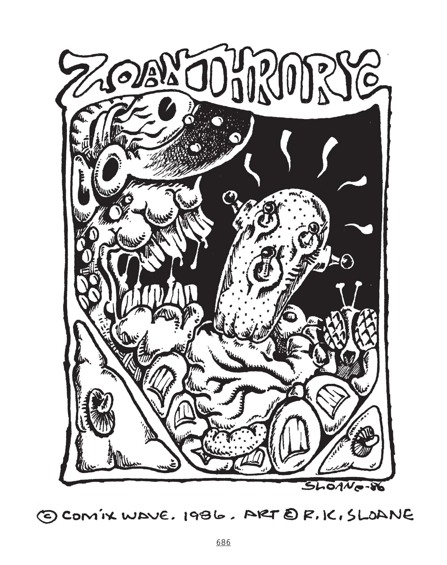 Read online NEWAVE! The Underground Mini Comix of the 1980's comic -  Issue # TPB (Part 7) - 58