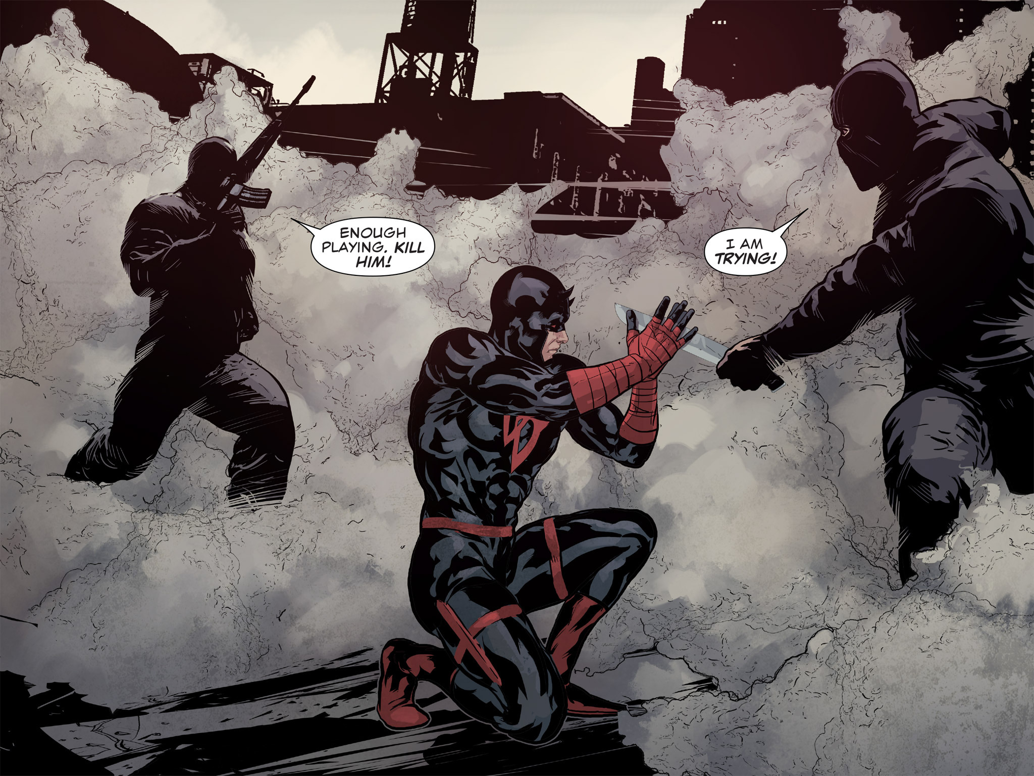 Read online Daredevil / Punisher : The Seventh Circle comic -  Issue #3 - 32