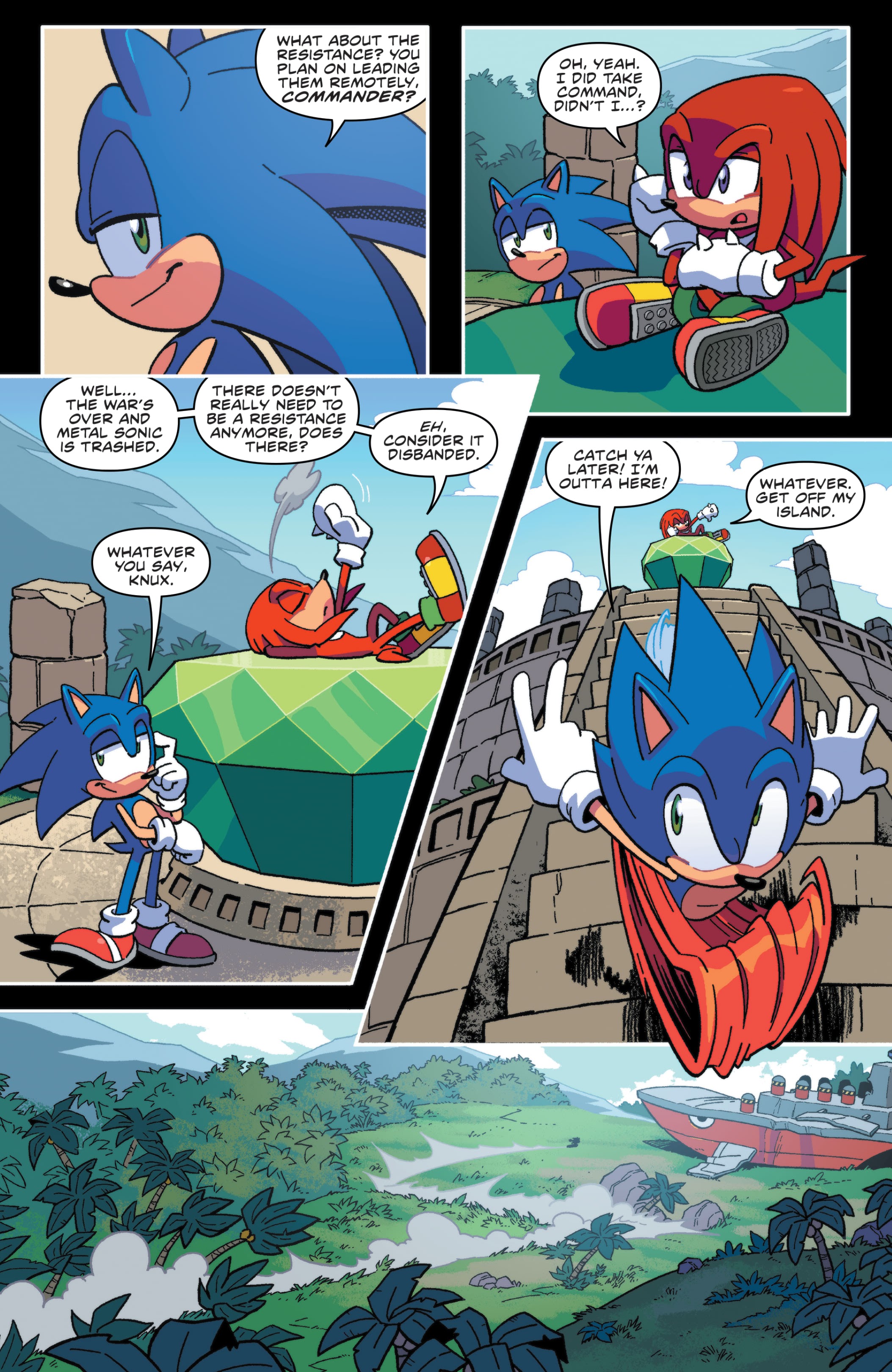Read online Sonic the Hedgehog (2018) comic -  Issue # _The IDW Collection 1 (Part 3) - 45