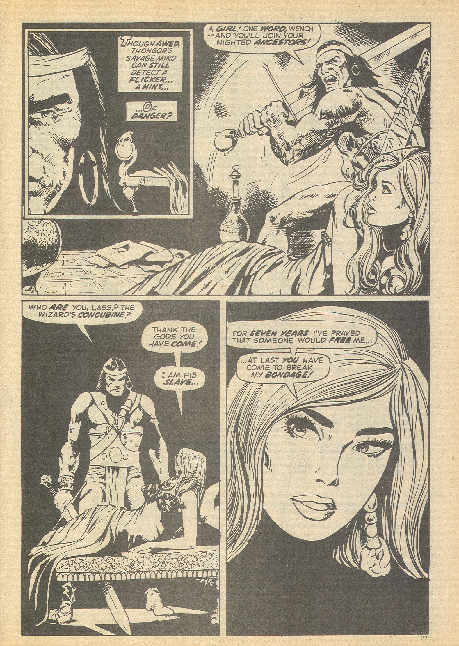 Read online The Savage Sword of Conan (1975) comic -  Issue #14 - 27