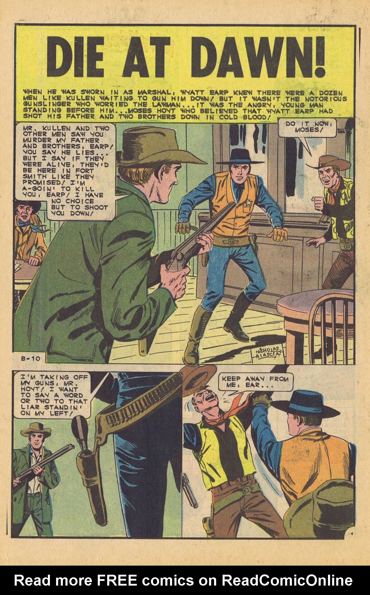 Read online Wyatt Earp Frontier Marshal comic -  Issue #64 - 19