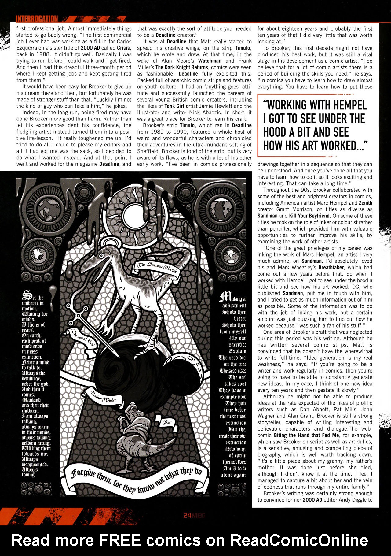 Read online Judge Dredd Megazine (Vol. 5) comic -  Issue #251 - 23